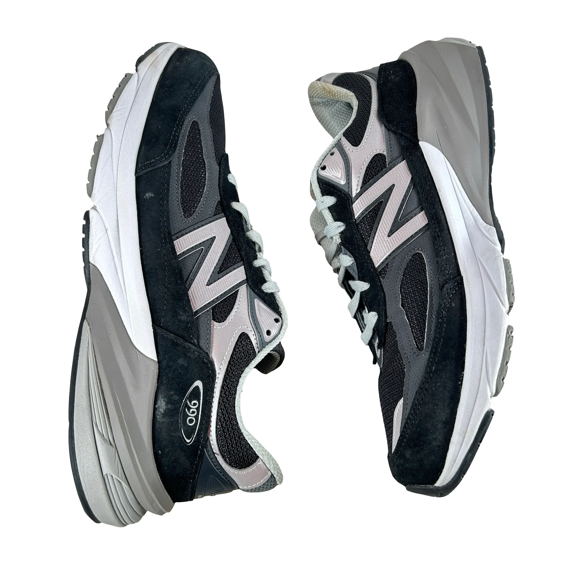 M990BK6 New Balance 990v6 MiUSA Black Grey White [USED] - 11 M (Used2) - Image 4