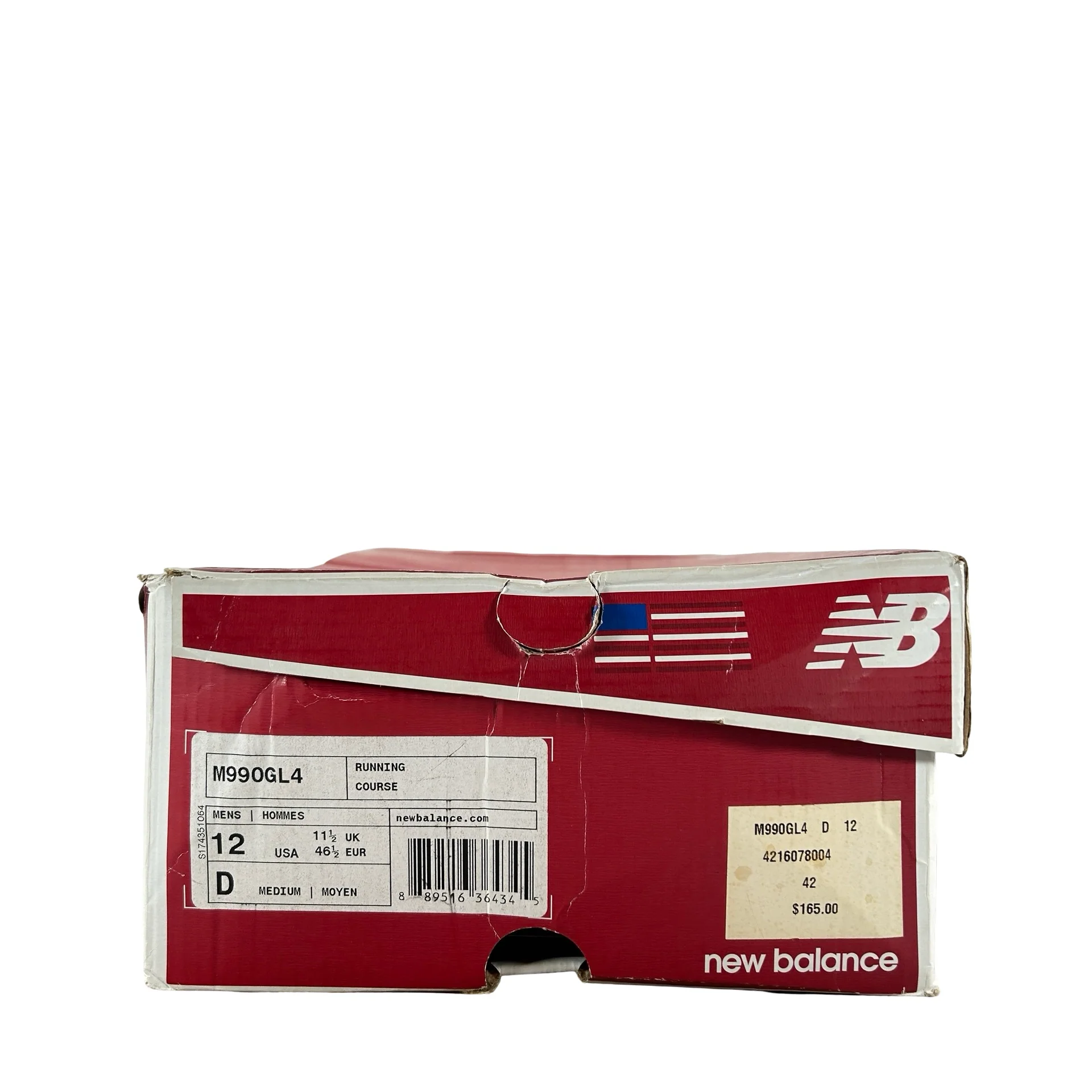 M990GL4 New Balance 990v4 Grey [USED] - 12 M (Used) - Image 7
