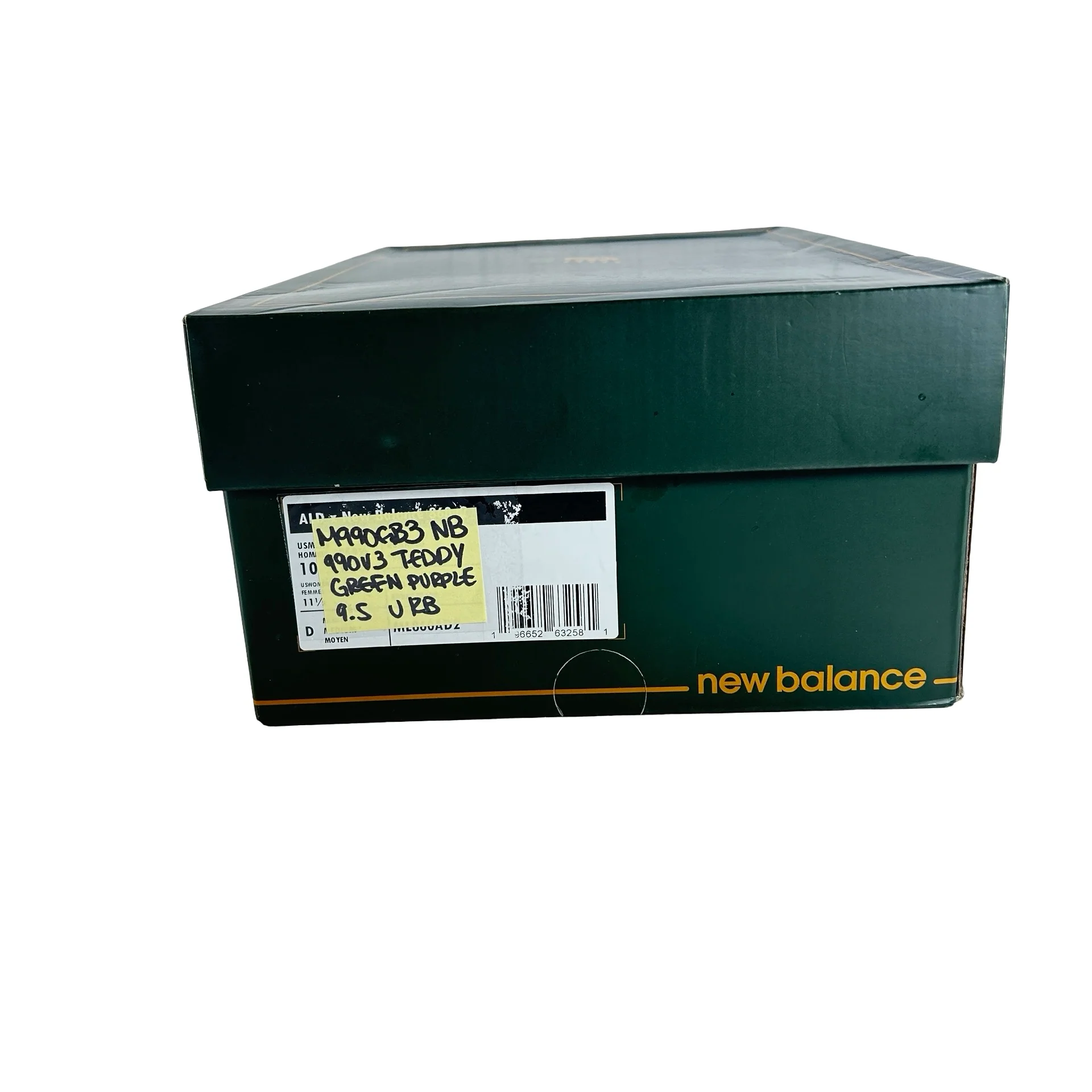 M990GP3 New Balance 990v3 MiUSA Teddy Santis Green Purple [USED] - 9.5 M (Used) (Replace Box) - Image 7