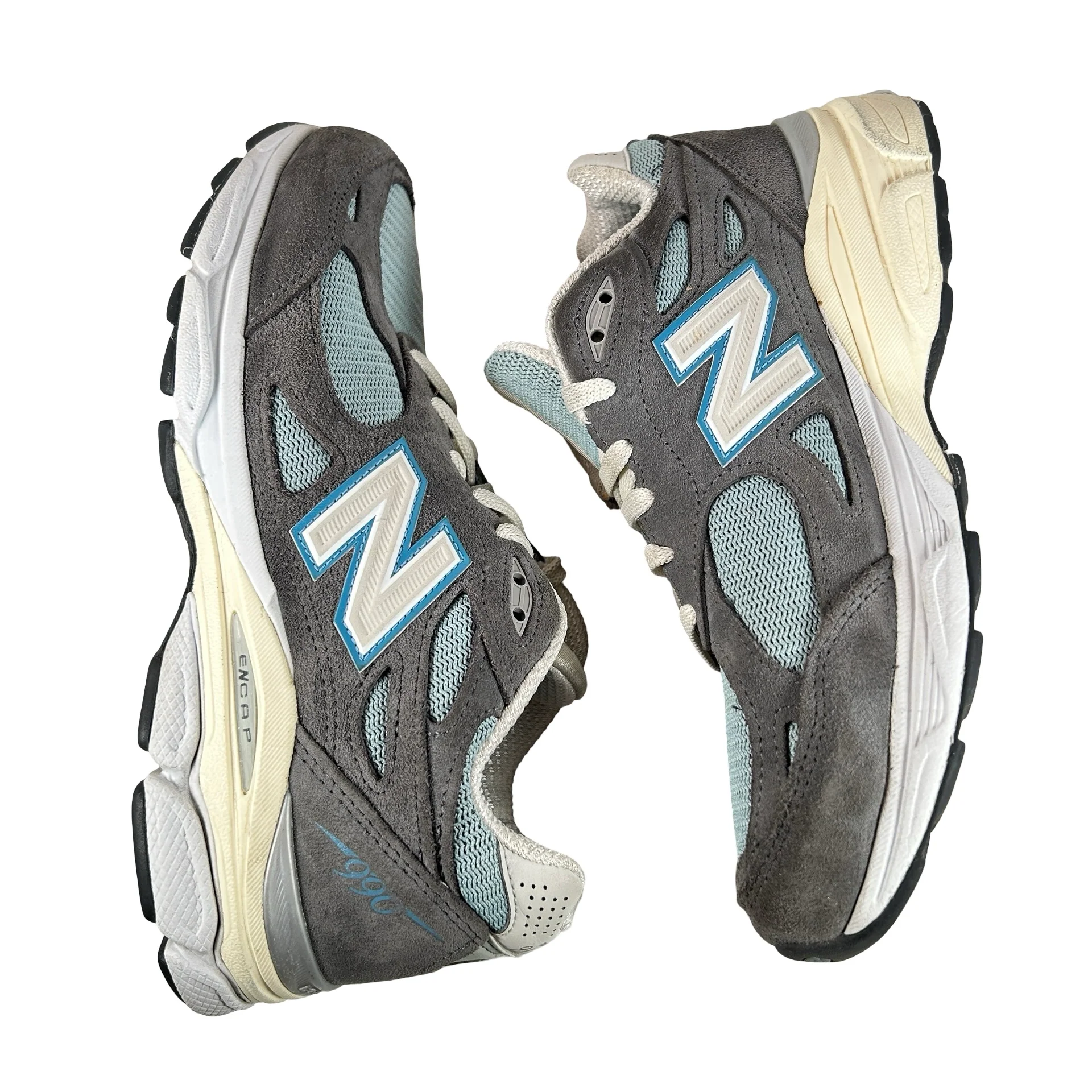M990KS3 New Balance 990v3 MiUSA Kith Steel Blue [USED] - 6 M (Used) - Image 4