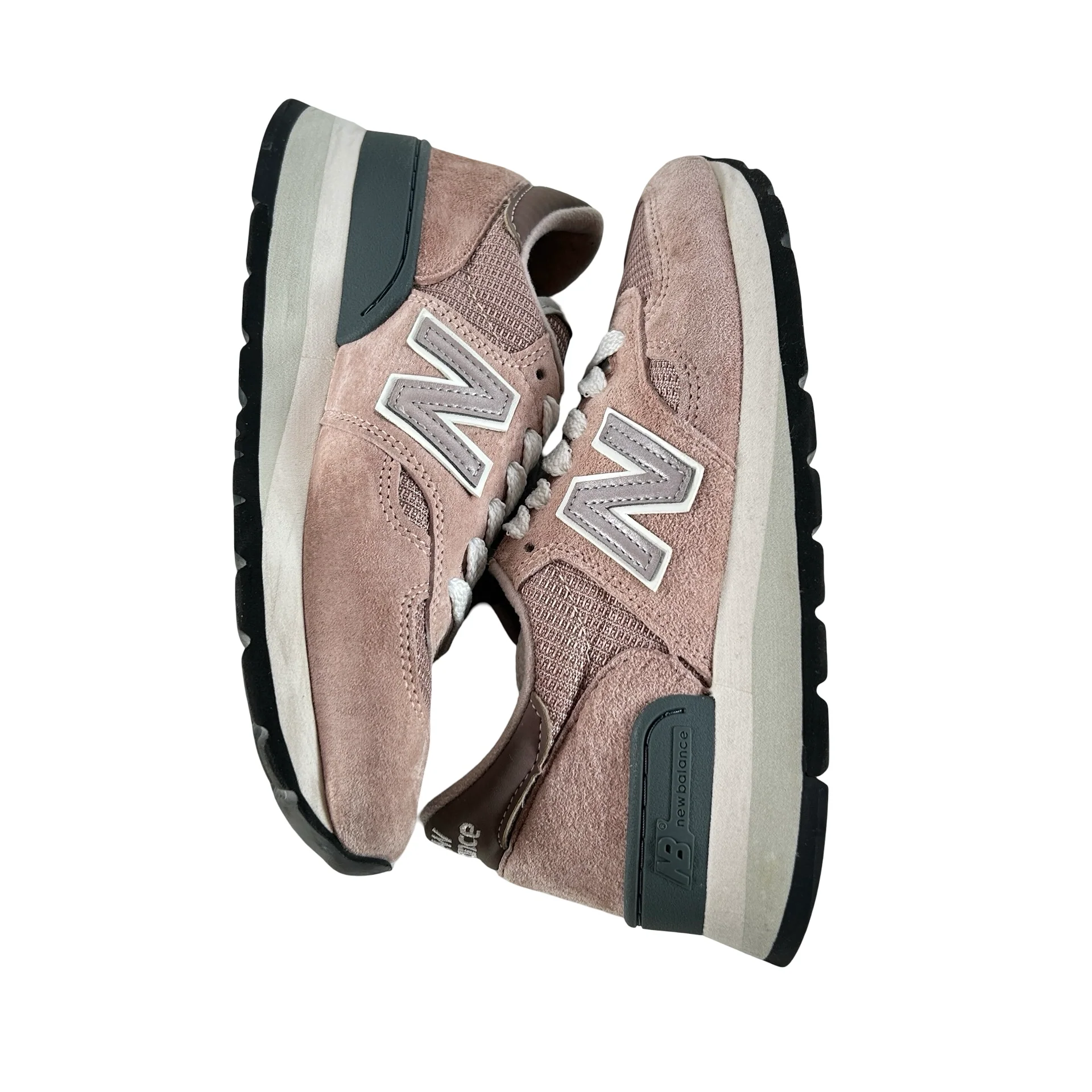 M990KT1 New Balance 990v1 Kith Dusty Rose (Without Socks) [USED] - 4 M (Used) - Image 5