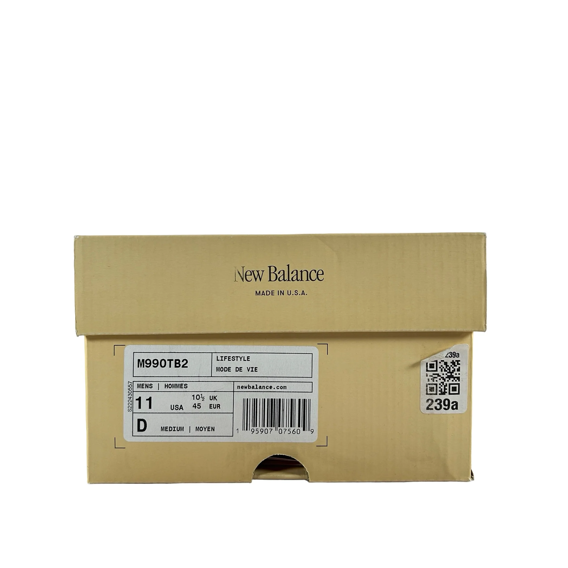 M990TB2 New Balance 990v2 MiUSA Teddy Santis Navy Castlerock [USED] - 11 M (Used) - Image 7