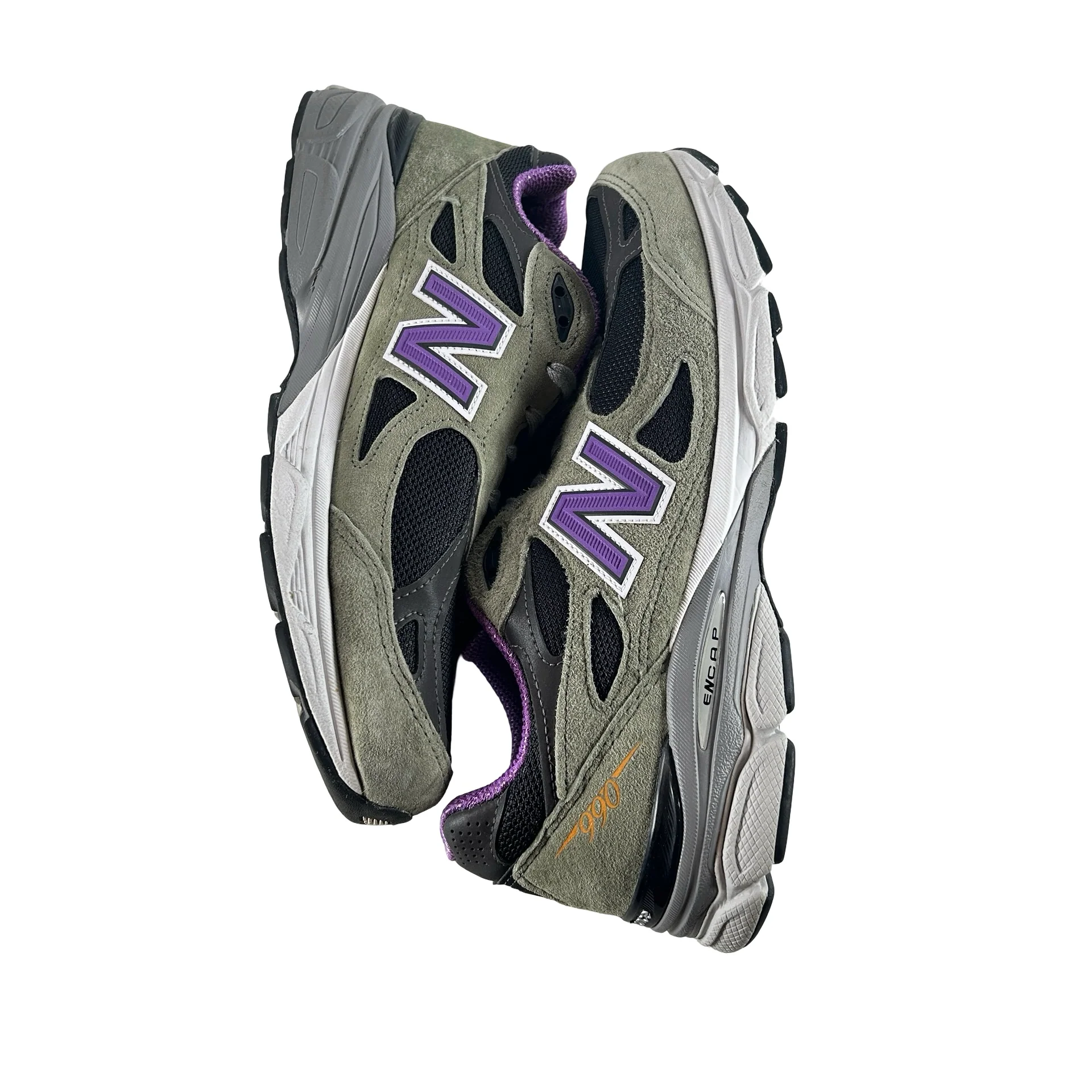 M990TC3 New Balance 990v3 MiUSA Teddy Santis Olive Leaf [USED] - 9.5 M (Used) - Image 5