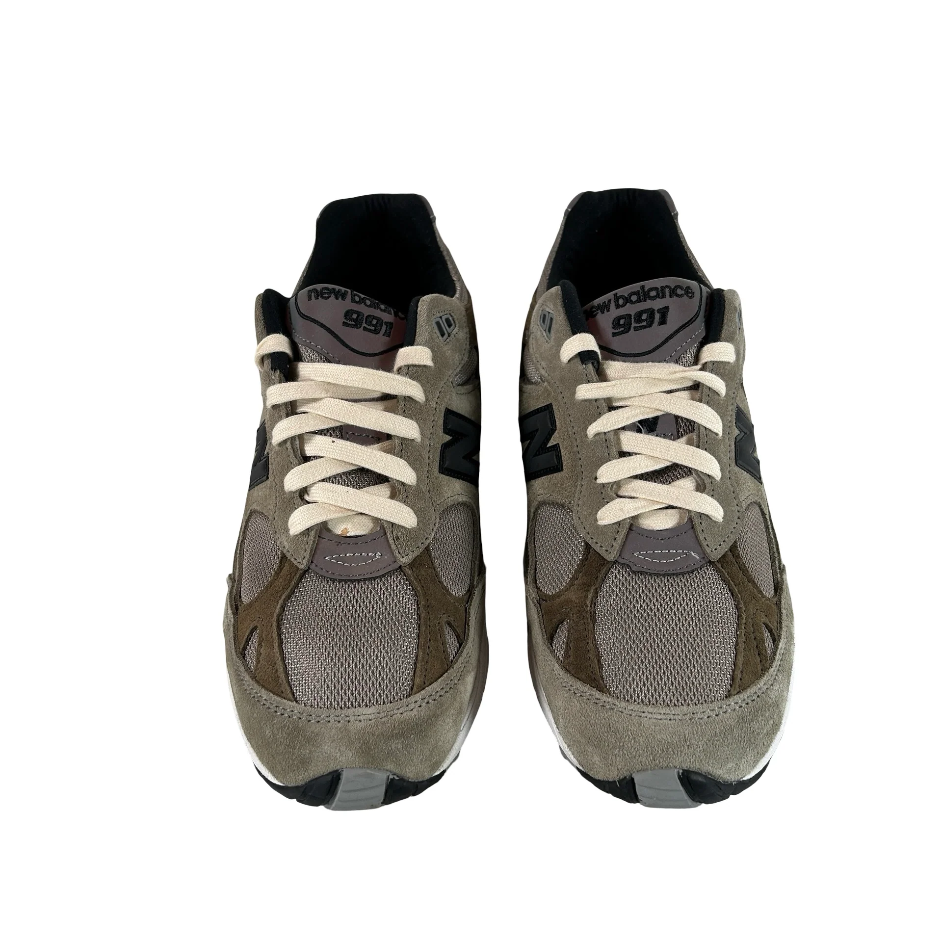 M991JJA New Balance 991 MiUK JJJJound Grey Olive [USED] - 9 M (Used) - Image 2