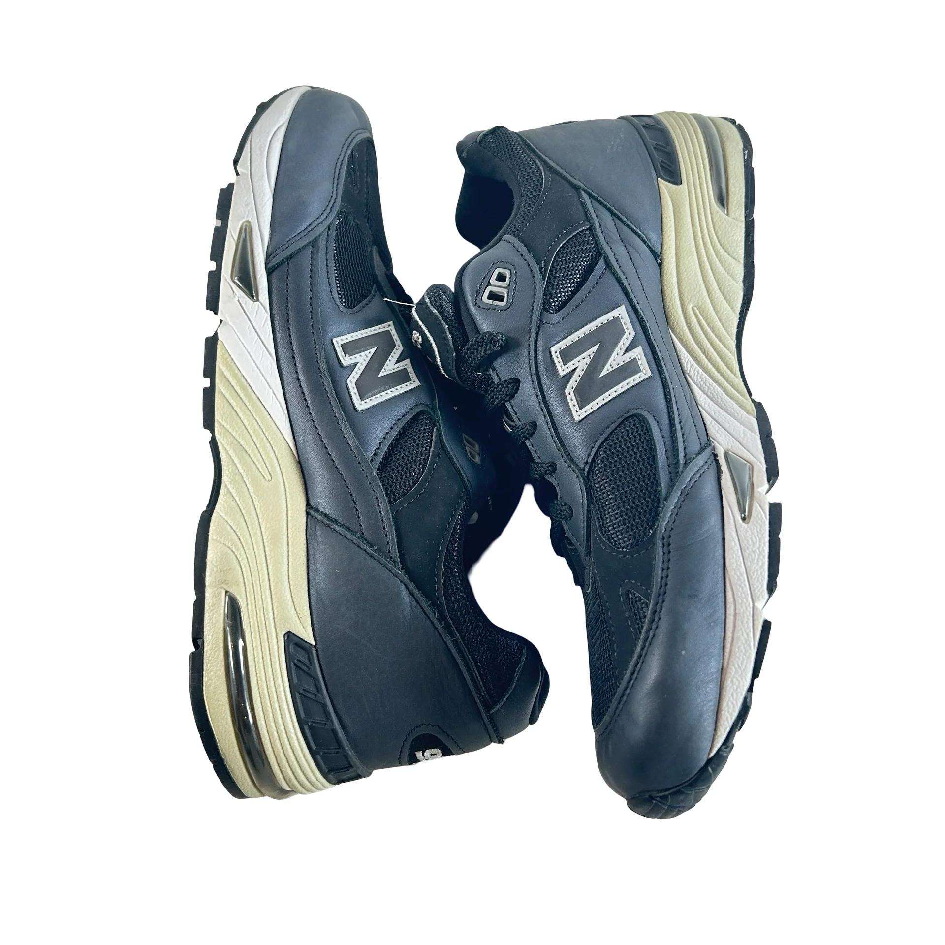 M991MET New Balance 991 Made In England Navy Black [USED] - 10.5 M (Used) (No Box) - Image 4