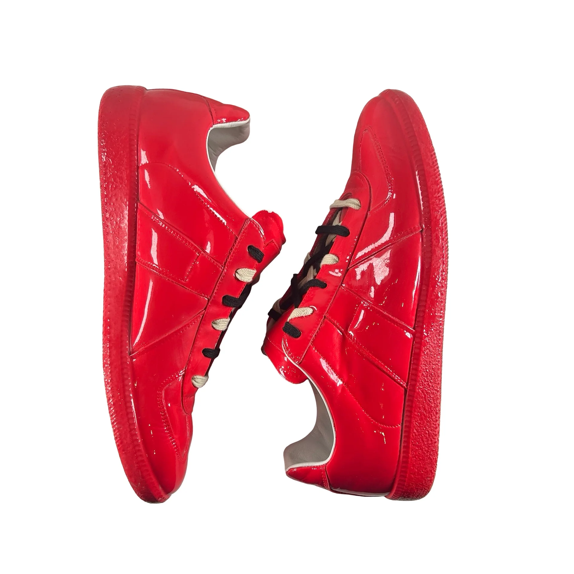 Maison Margiela Patent Leather Red GAT [USED] - 43 EU (Used) (No Box) - Image 5