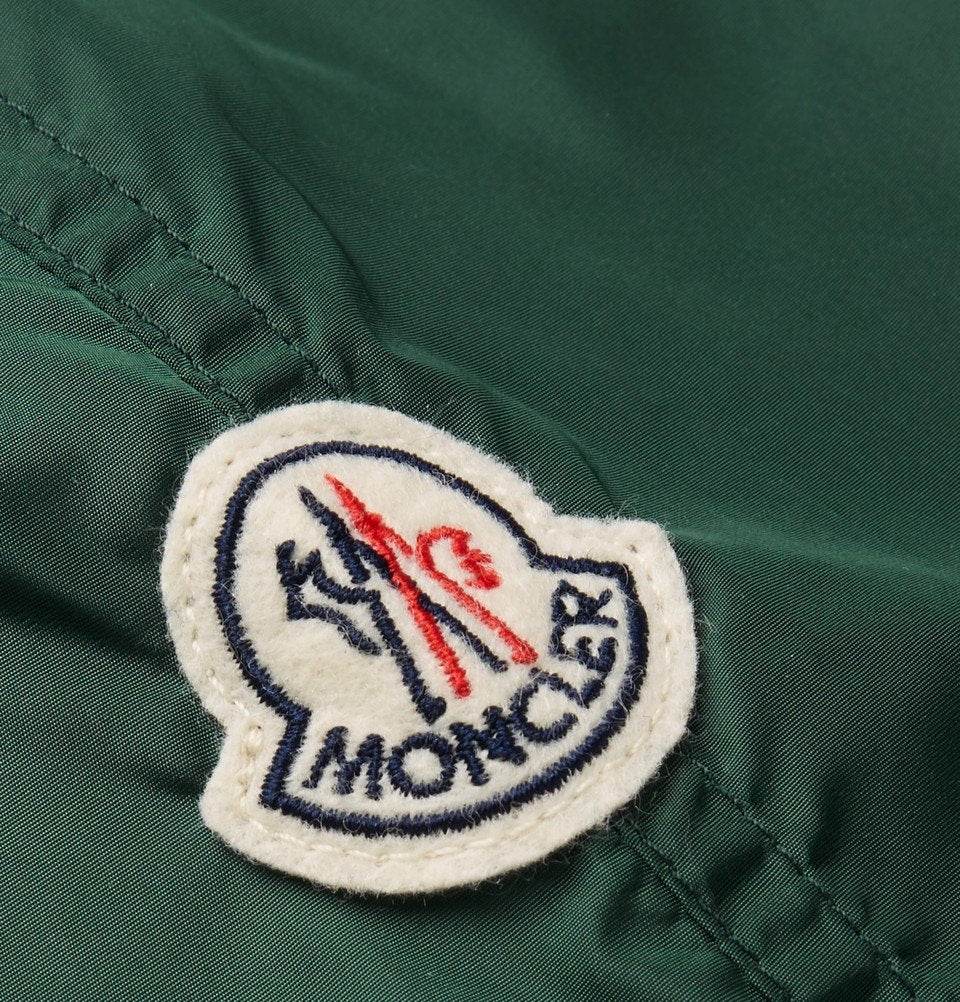 Moncler Genius 2 1952 Allos Contrast Trimmed Nylon Jacket Green - Image 4