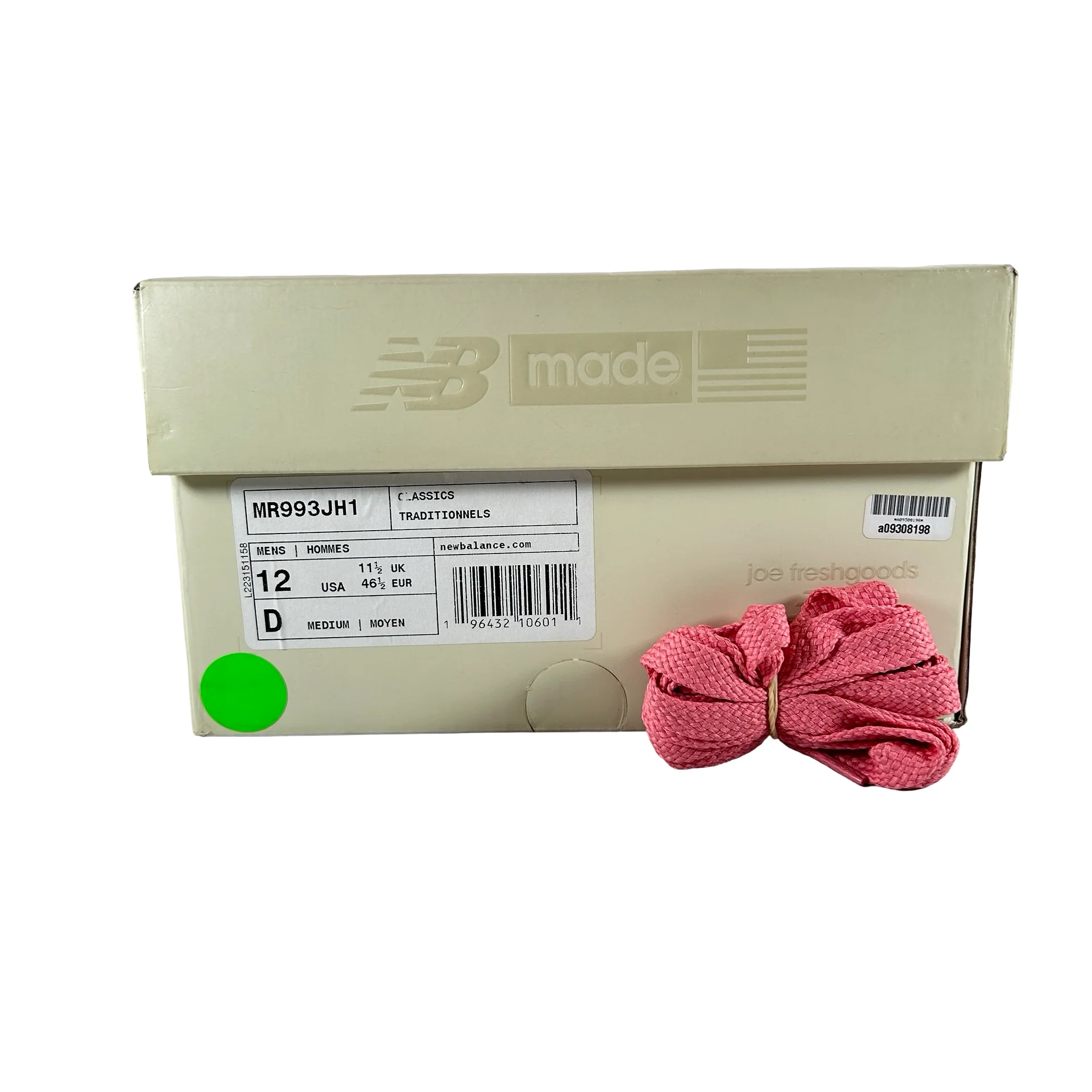 MR993JH1 New Balance 993 JFG Performance Art Powder Pink [USED] - 12 M (Used) - Image 7