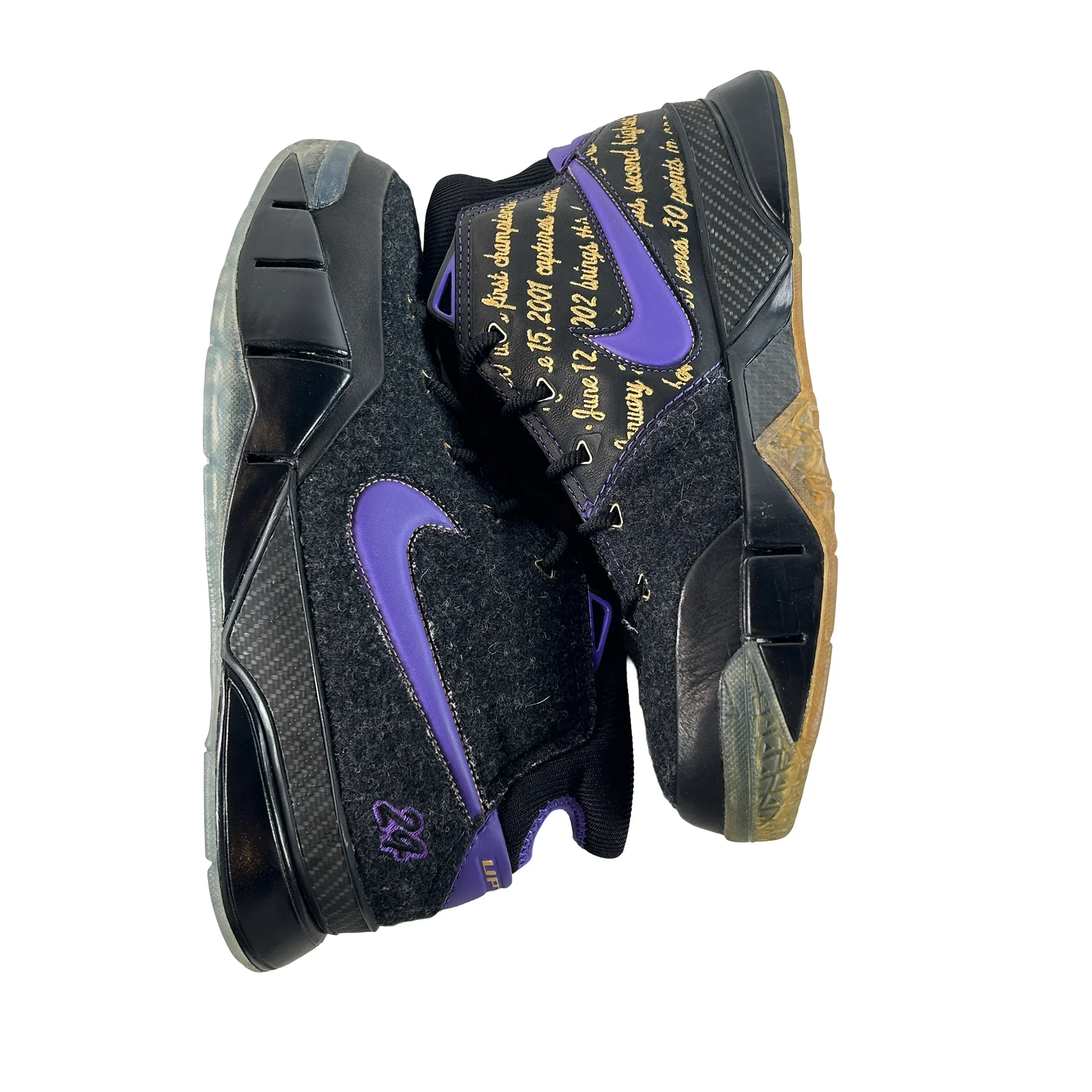 Nike Zoom Kobe 1 x Stash x Nort Sample - 8.5 M (Yellowing) - Image 4