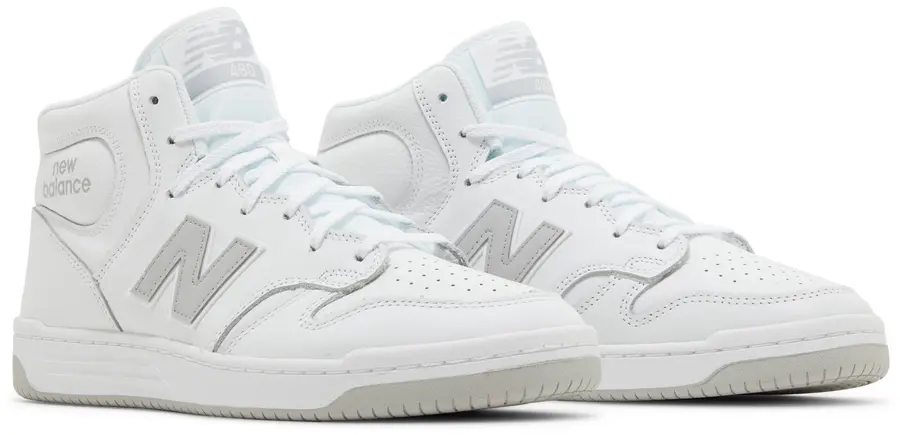 NM480HWG New Balance Numeric 480 High White Grey - Image 3