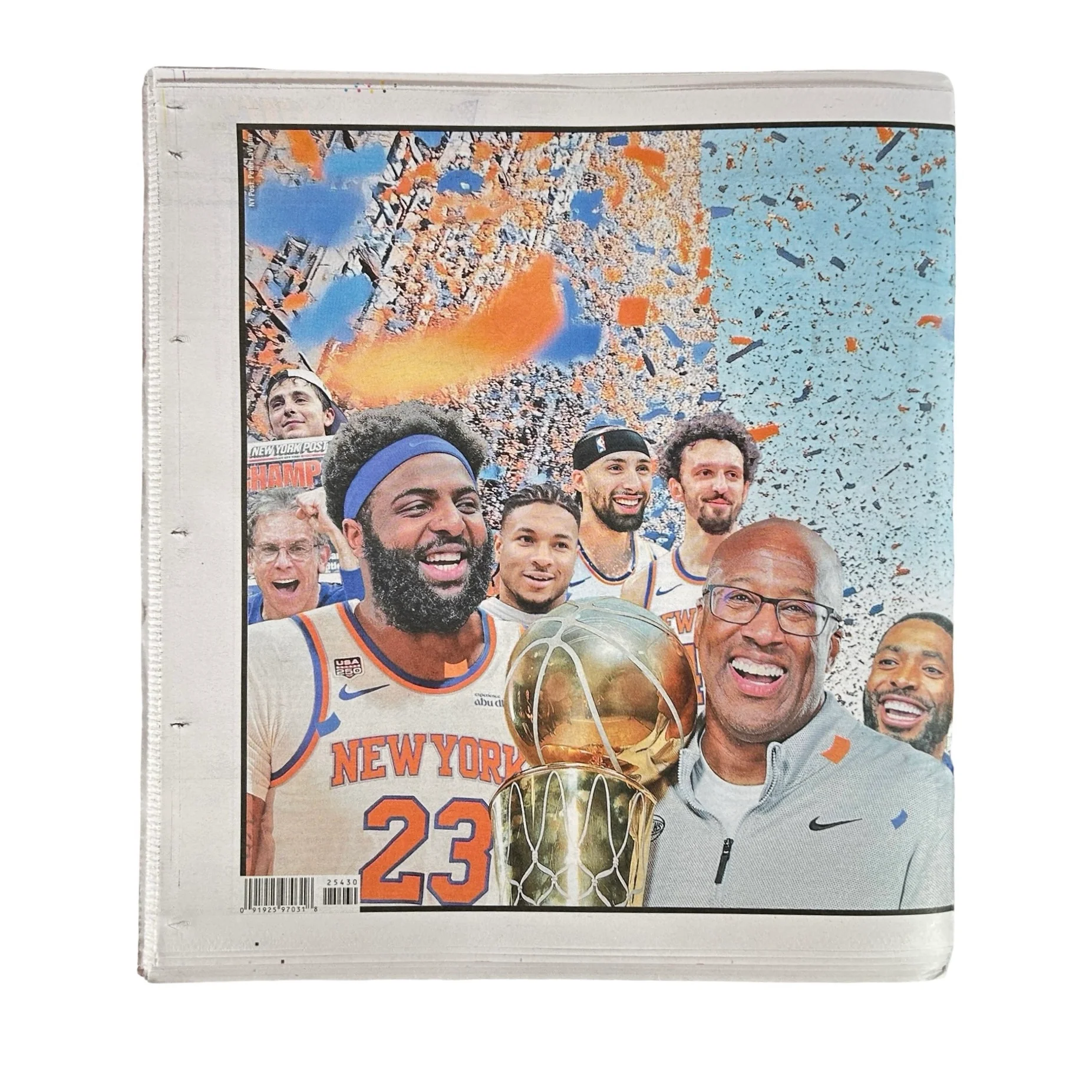 NY Knicks New York Post Kings of the City Parade Special Full Newspaper 6/18/2026 - Image 2