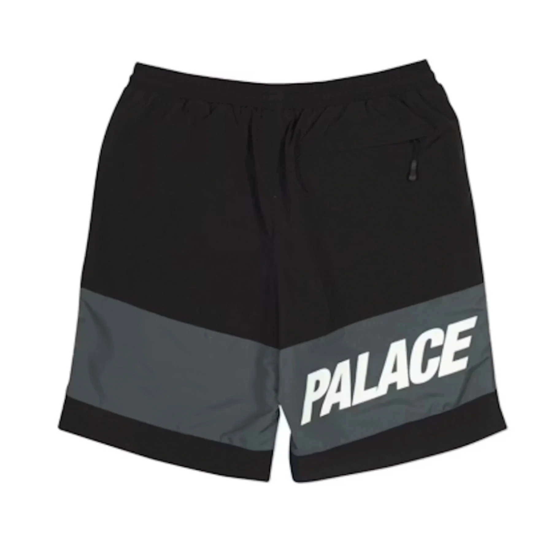 Palace Iments Shell Shorts Black/Turbulence - Image 2