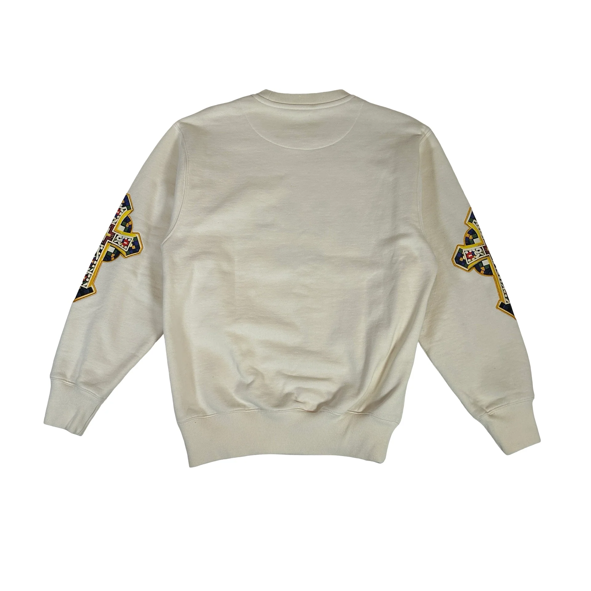 Palace Saints Crew Soft White [USED] - S (Used) - Image 2