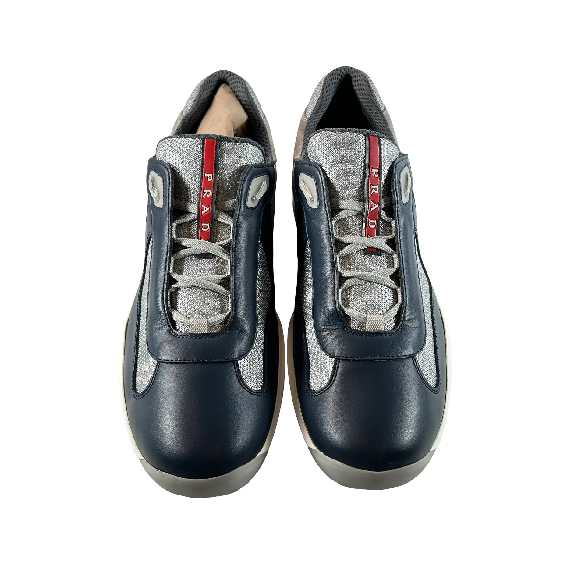 PS09065RUF073A Prada America’s Cup Original Sneakers Ultramarine [USED] - UK 10 / US 11 (Used) - Image 2