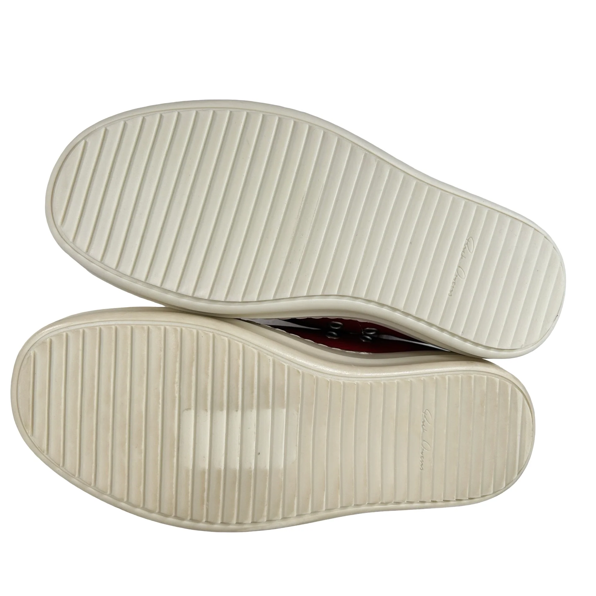 Rick Owens Pink Concordians Low Sneaks Sneakers [CONDITIONAL] - 36 EU (Right Foot Display) - Image 6