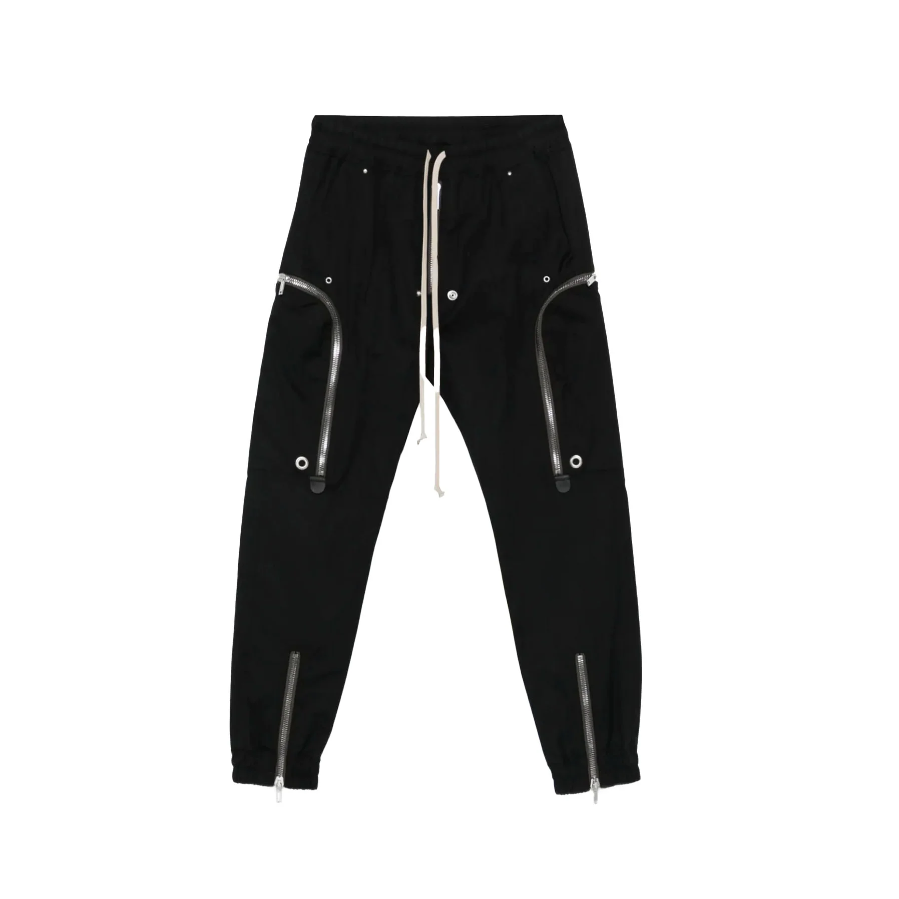 Rick Owens Temple Bauhaus zip-detail trousers [USED] - 44 (Used)