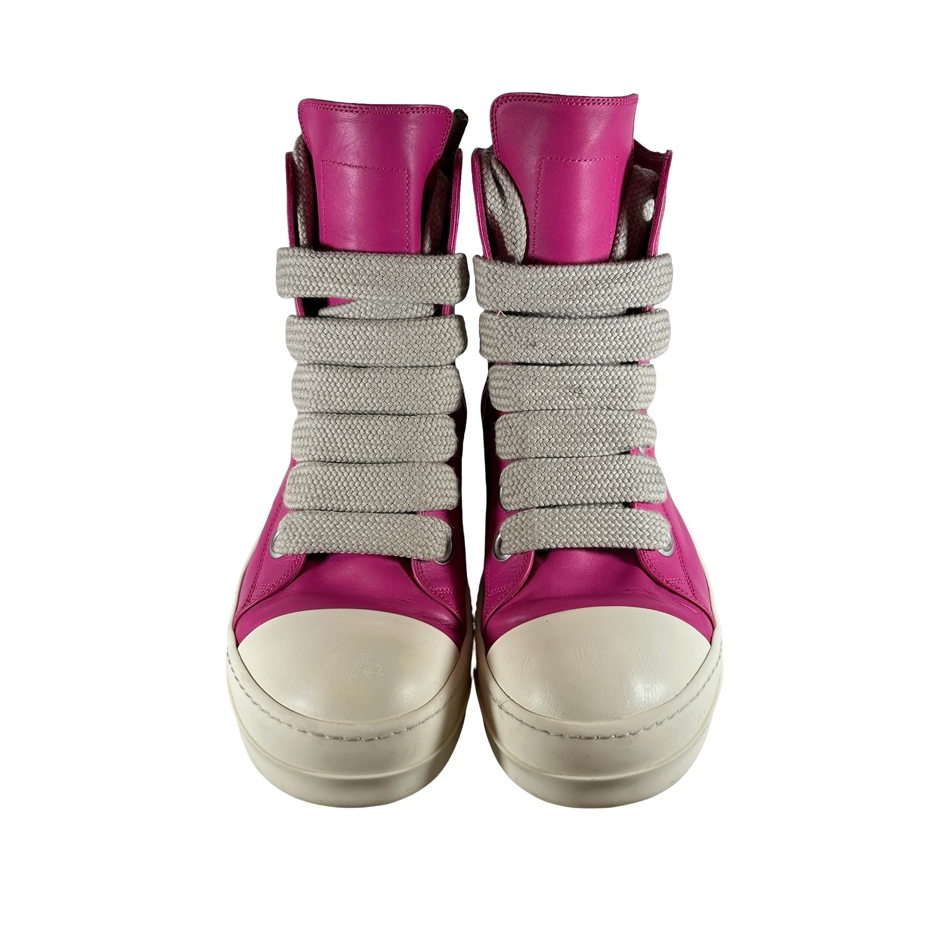 RR01C4892 LPOW2 1311 Rick Owens EDFU Runaway Sneaker Hot Pink Milk [USED] - EU 44 (Used) - Image 2