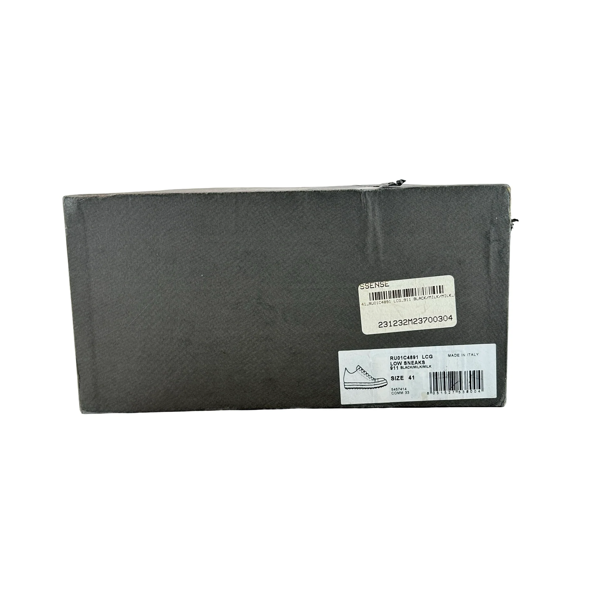 RU02B2891 LCG Rick Owens Strobe Low Black [USED] - 41 M (US 8) (Used) - Image 7