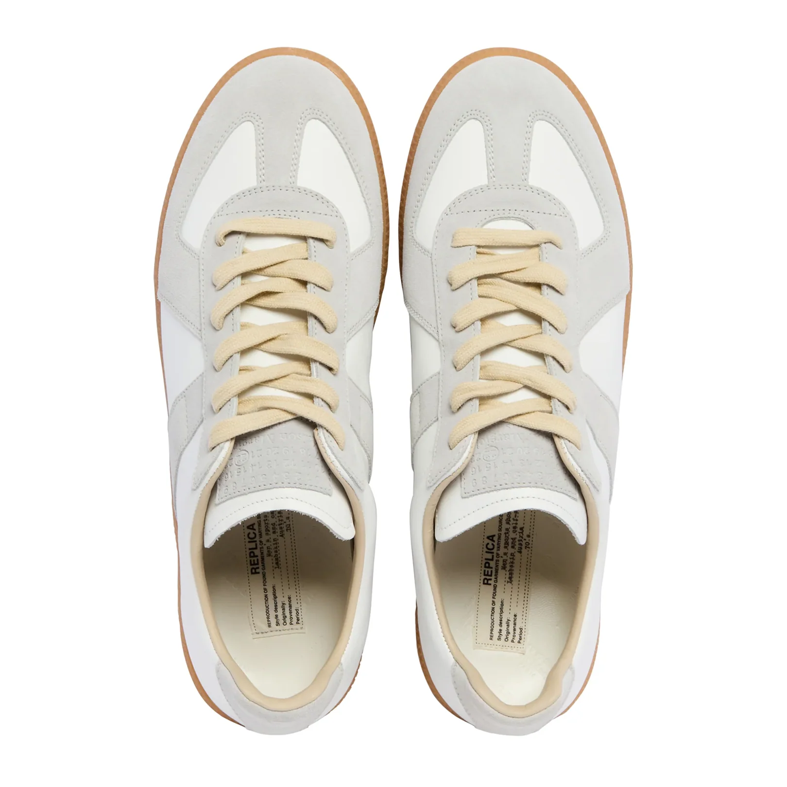 S57WS0236P1895101 Maison Margiela Replica Sneakers White - Image 2