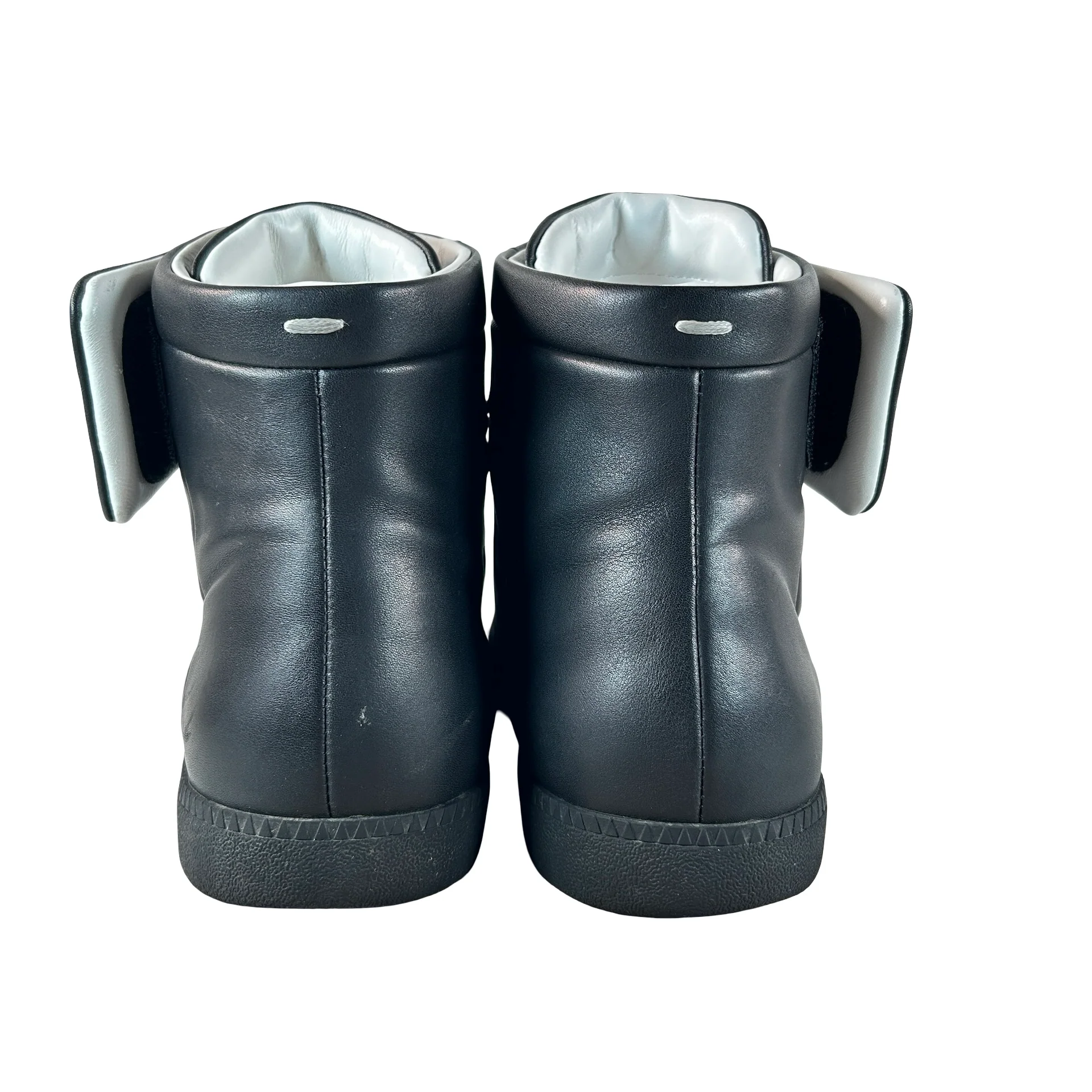 S57WS0538P7573T8013 Maison Margiela Future High Sneakers Black [USED] - EU 44 (Used) (No Box) - Image 3