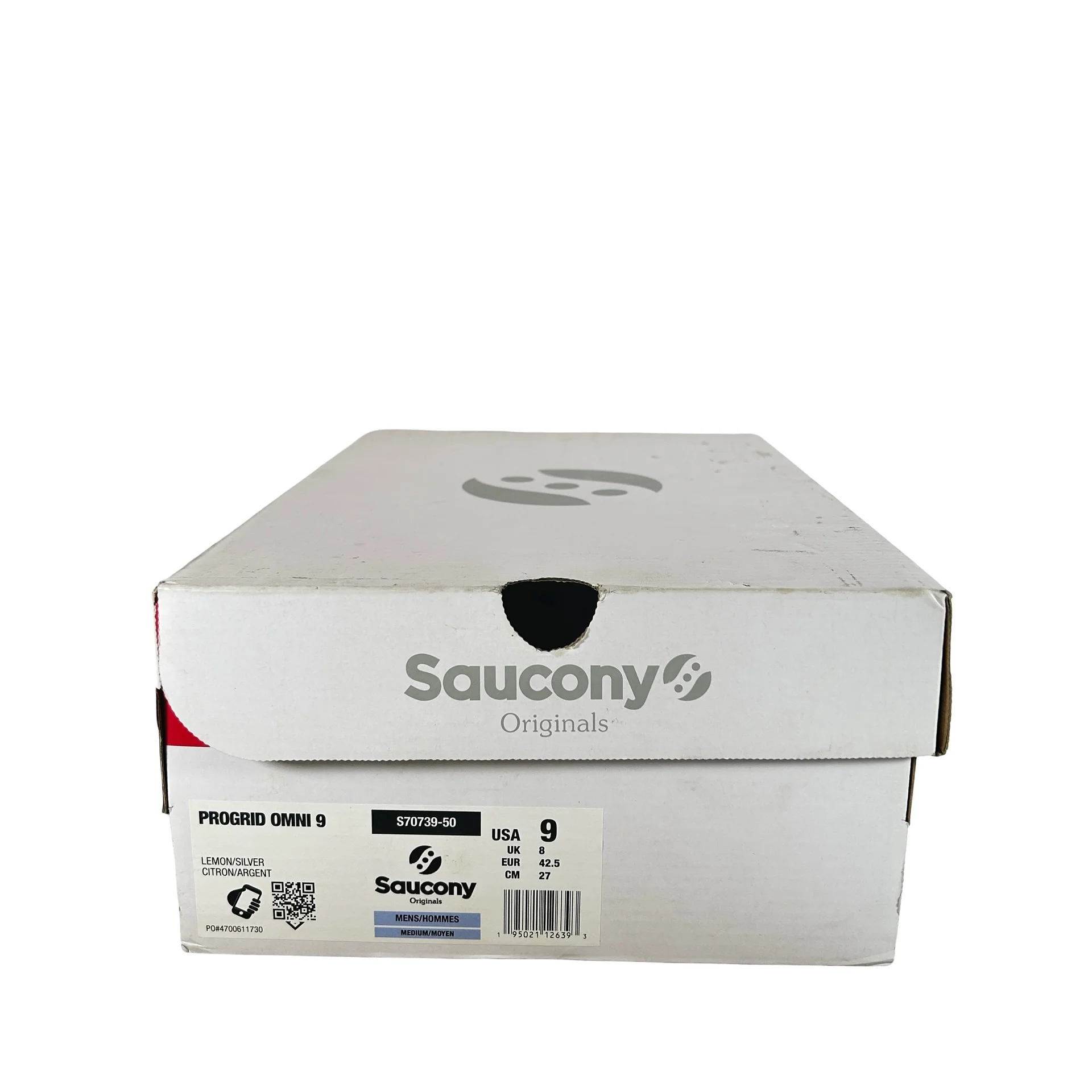 S707039 50 Saucony ProGrid Omni 9 Lemon Silver [USED] - 9 M (Used) - Image 7