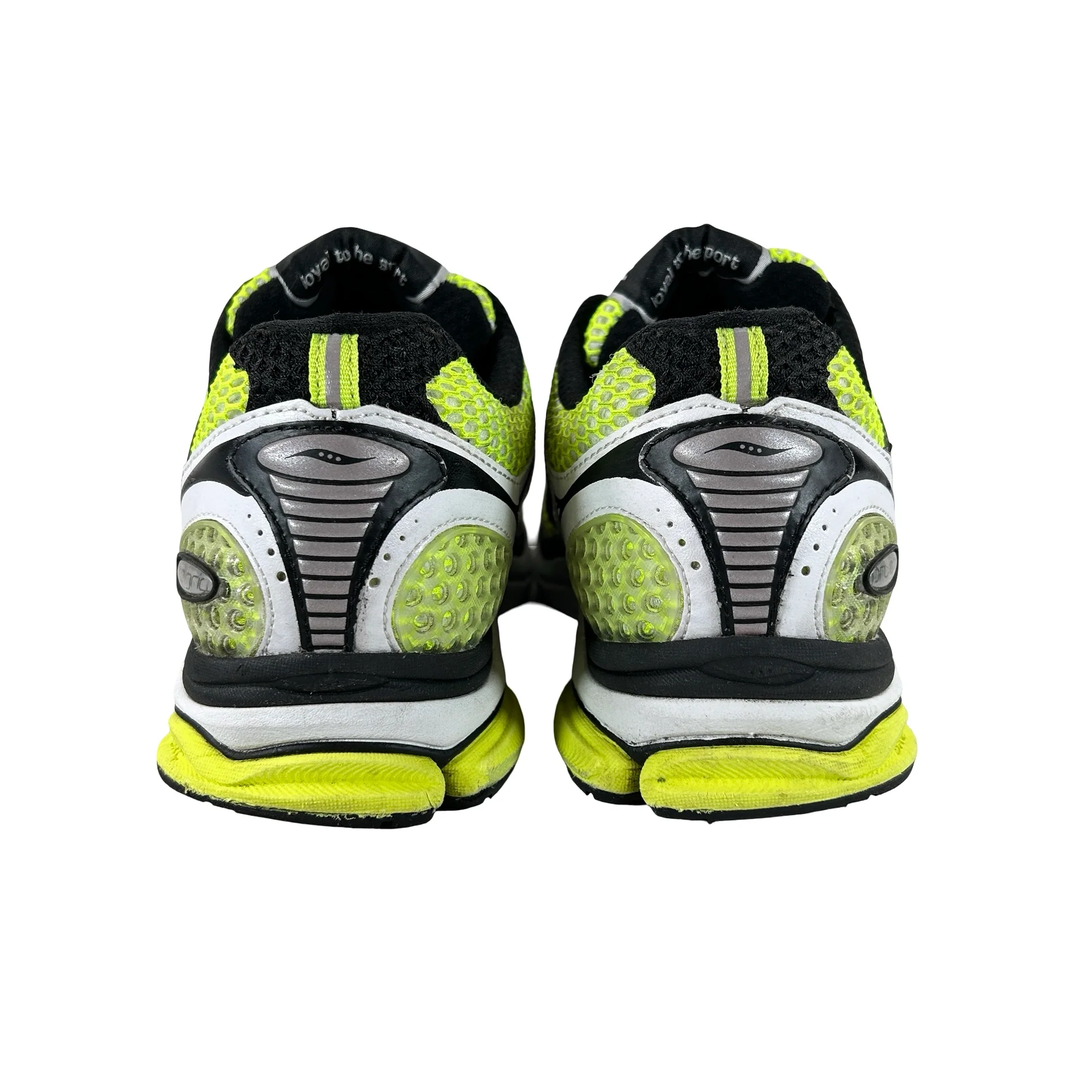 S70704-6 Saucony ProGrid Triumph 4 Yellow Silver [USED] - 9 M (Used) - Image 3