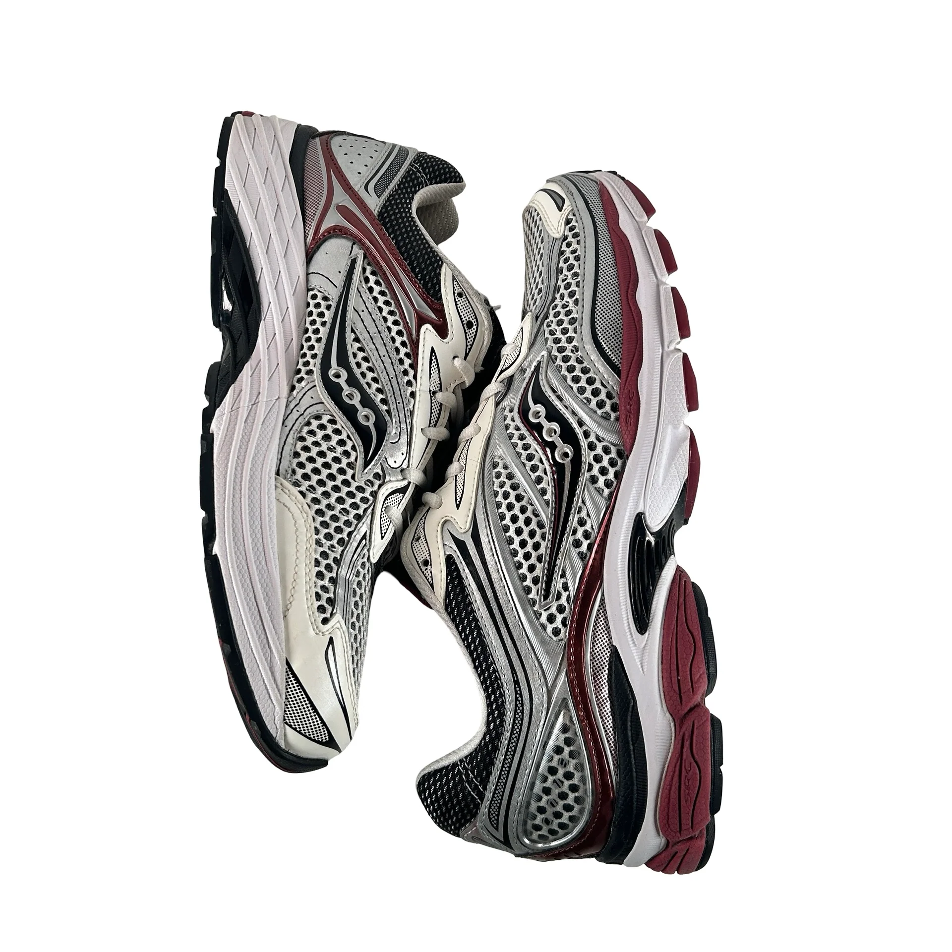 S70739-1 Saucony ProGrid Omni 9 OG White Silver Red [USED] - 10.5 M (Used) - Image 6