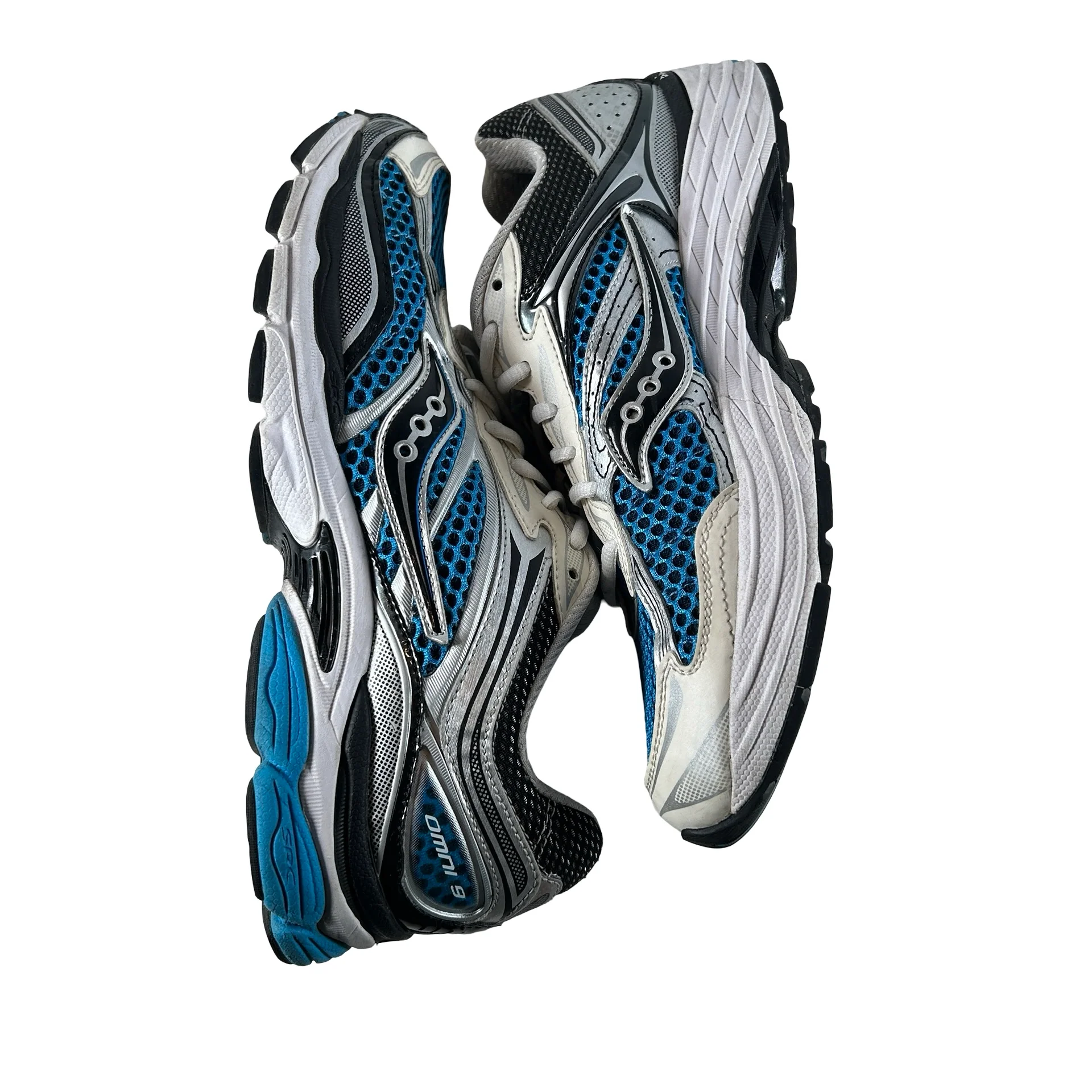 S70739 4 Saucony ProGrid Omni 9 OG Royal Silver [USED] - 9.5 M (Used) (No Box) - Image 4