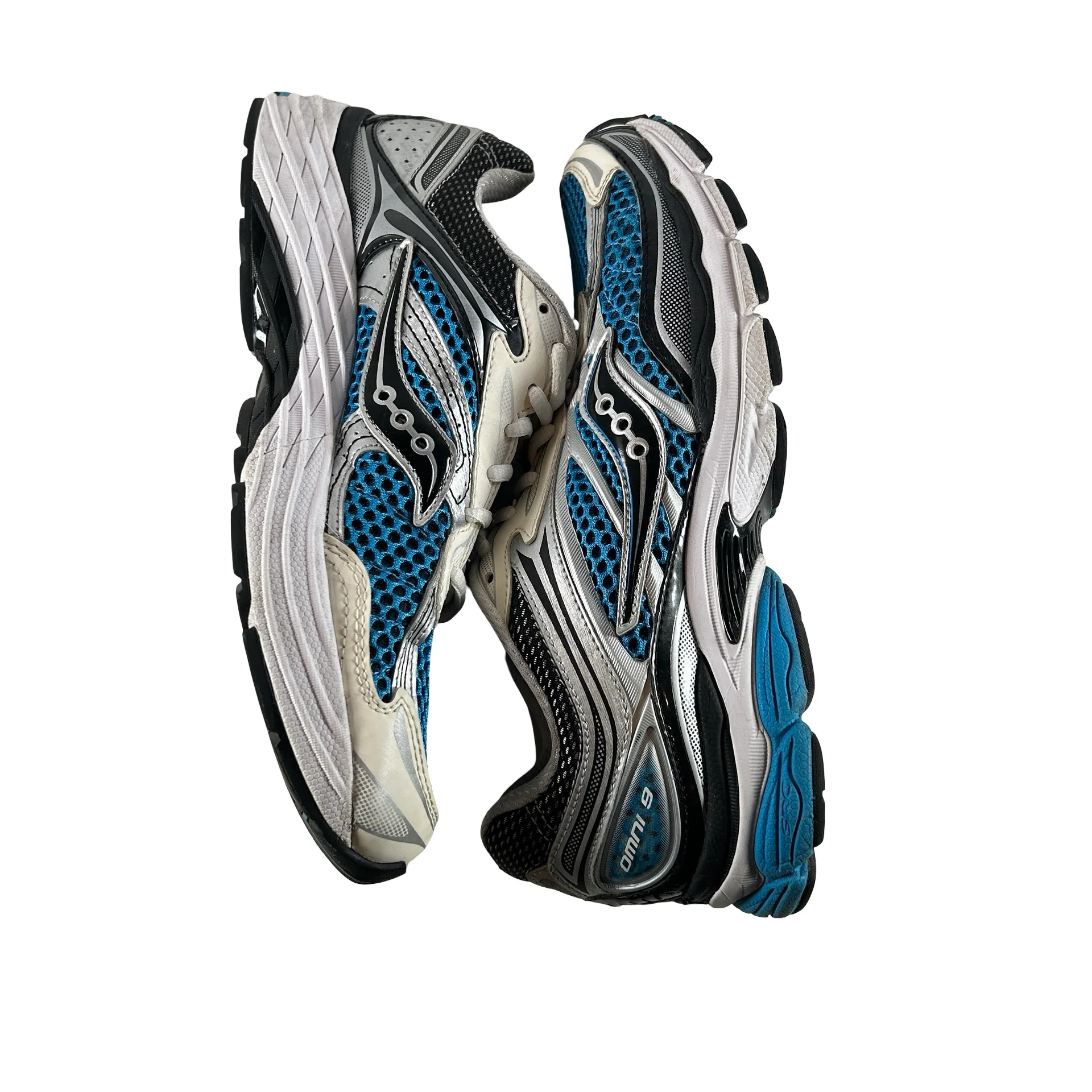 S70739 4 Saucony ProGrid Omni 9 OG Royal Silver [USED] - 9.5 M (Used) (No Box) - Image 5