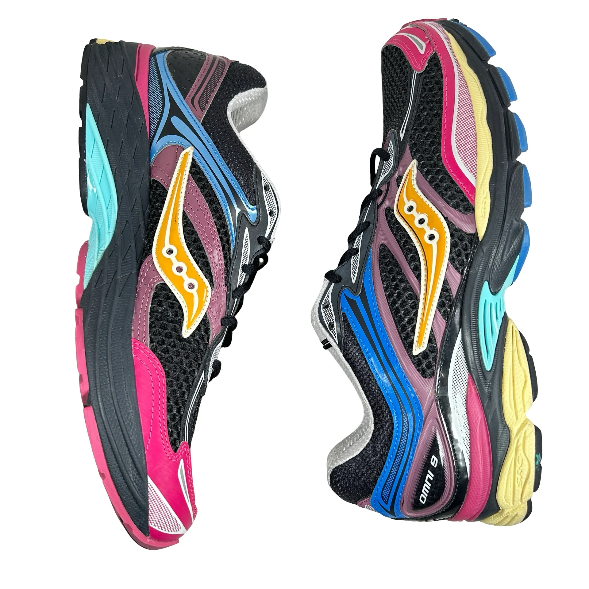 S70739 65 Saucony ProGrid Omni 9 Black Multi [USED] - 12 M (Used) - Image 5