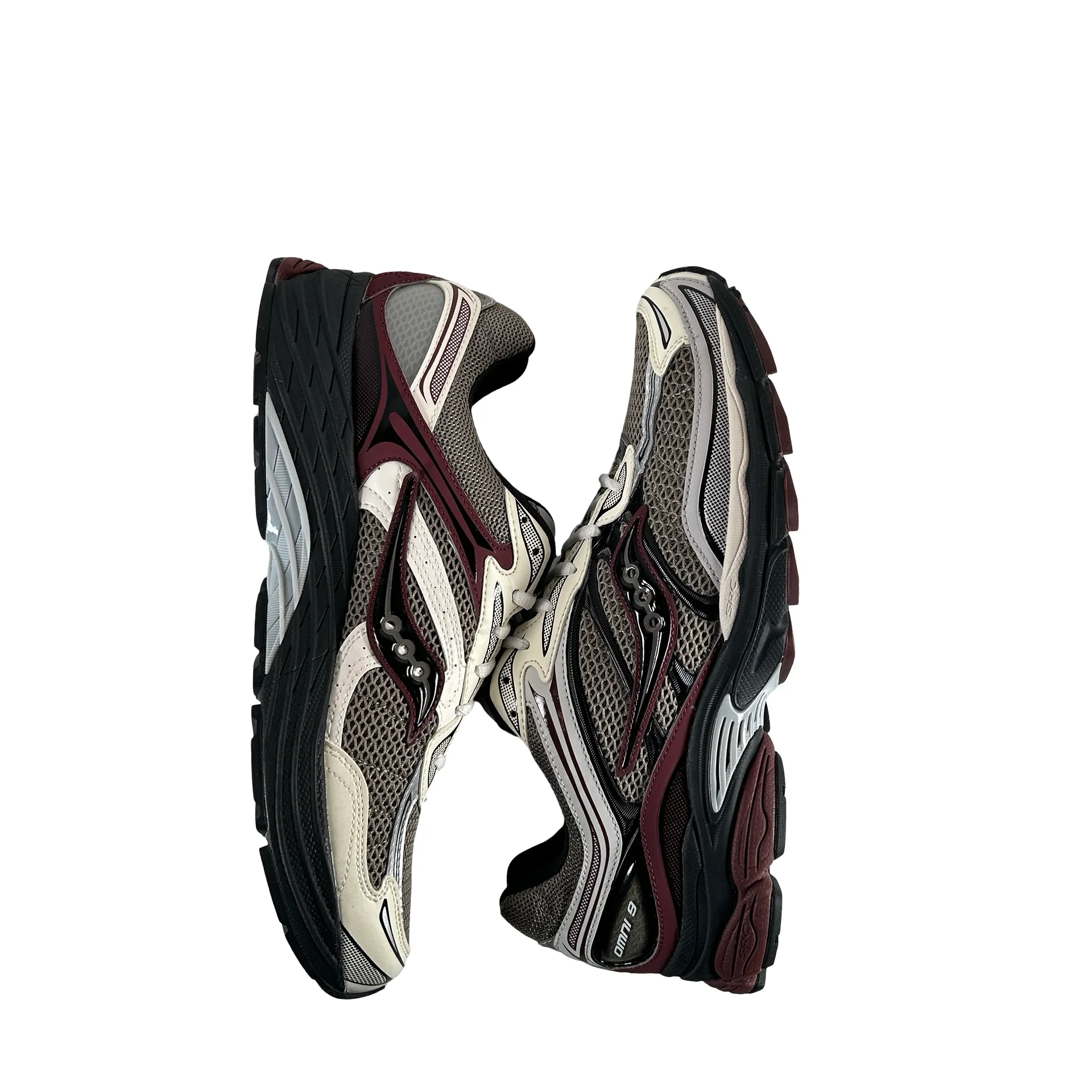 S70832 8 Saucony ProGrid Omni 9 Tomorrow, Meet Yesterday Pack Tan Maroon [USED] - 11.5 M (VNDS) - Image 5