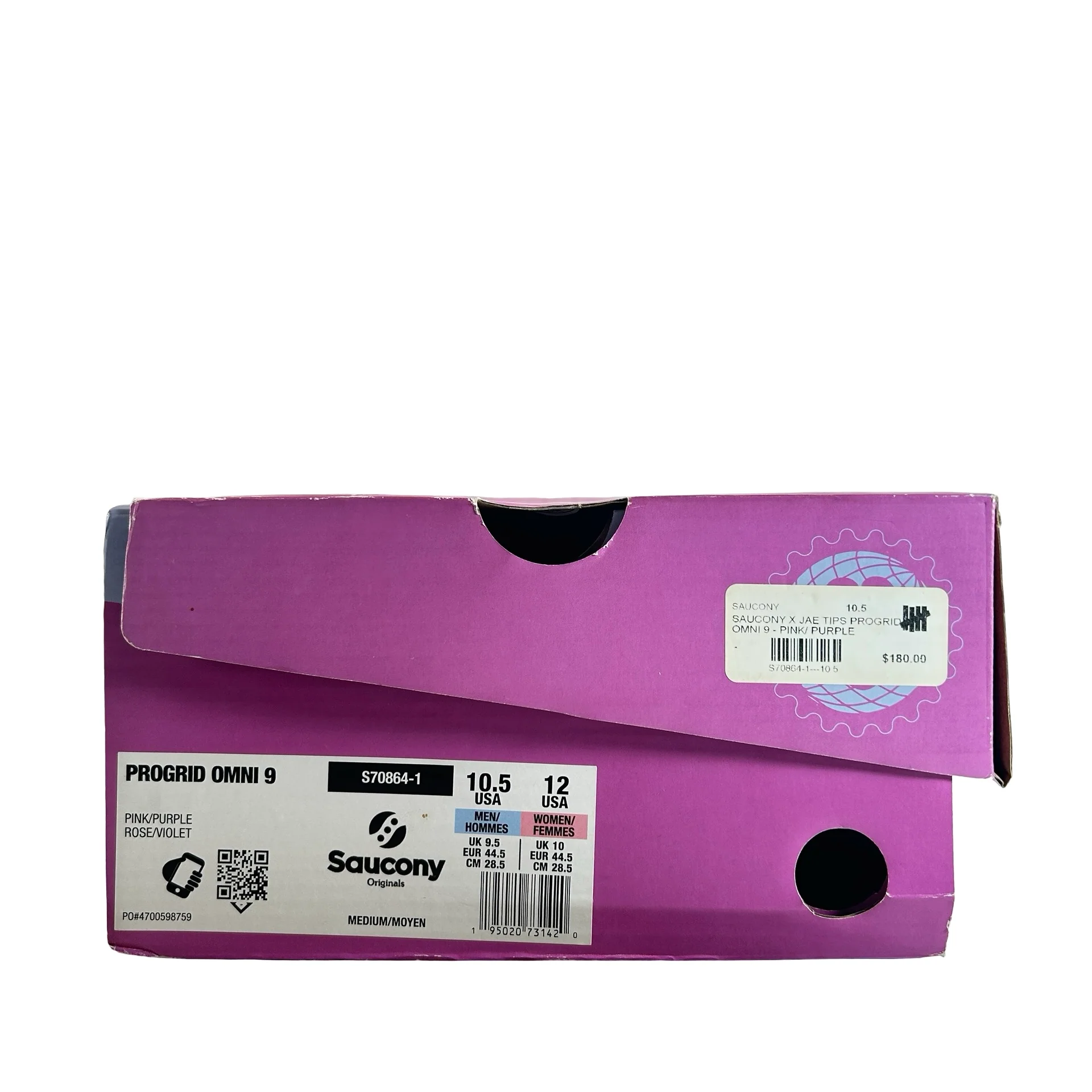 S70864 1 Saucony ProGrid Omni 9 Jae Tips To Do List Pink [USED] - 10.5 M (Used) - Image 7