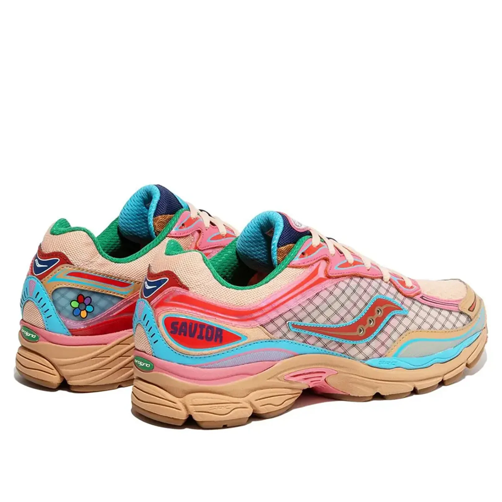 S70864 2 Saucony ProGrid Omni 9 Jae Tips To Do List Tan [CONDITIONAL] [NO BOX] - Image 4