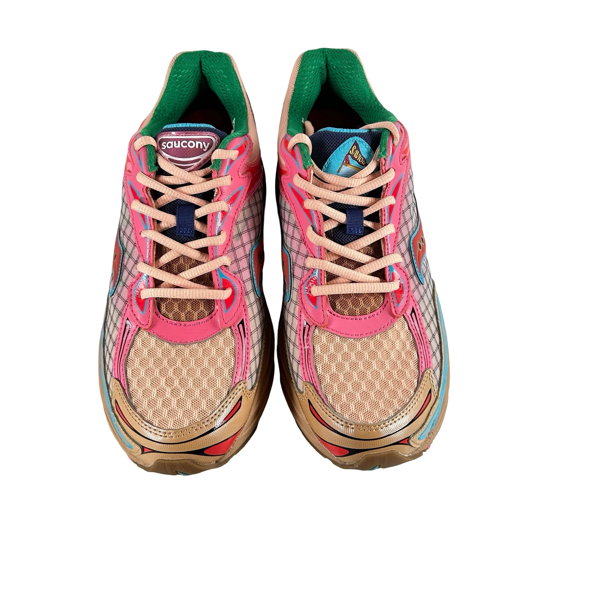 S70864 2 Saucony ProGrid Omni 9 Jae Tips To Do List Tan [USED] - 9.5 M (Used2) - Image 2