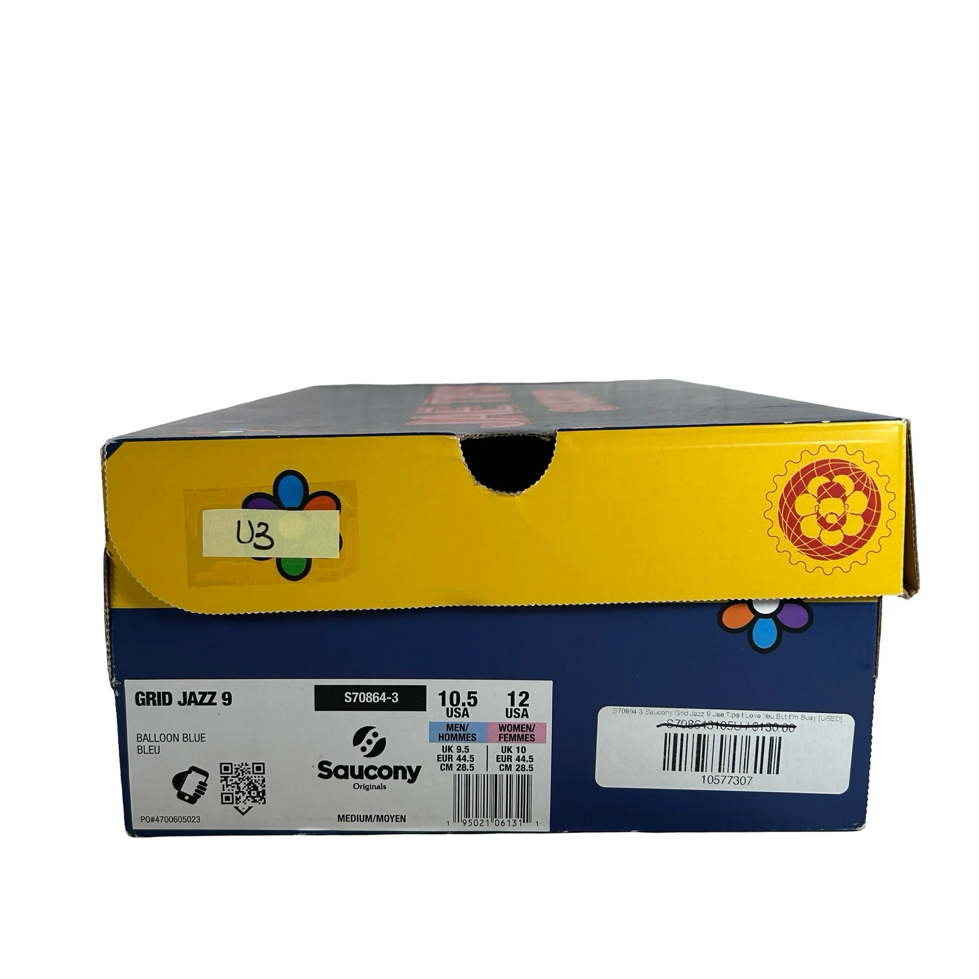 S70864 3 Saucony Grid Jazz 9 Jae Tips I Love You But I’m Busy [USED] - 10.5 M (Used3) - Image 7