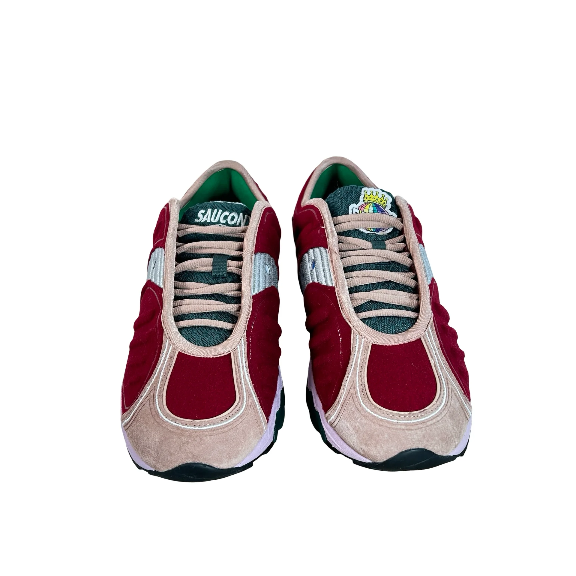 S70922 1 Saucony Matrix Jae Tips No Shoes In The House Burgundy [USED] - 12 M (Used) - Image 2