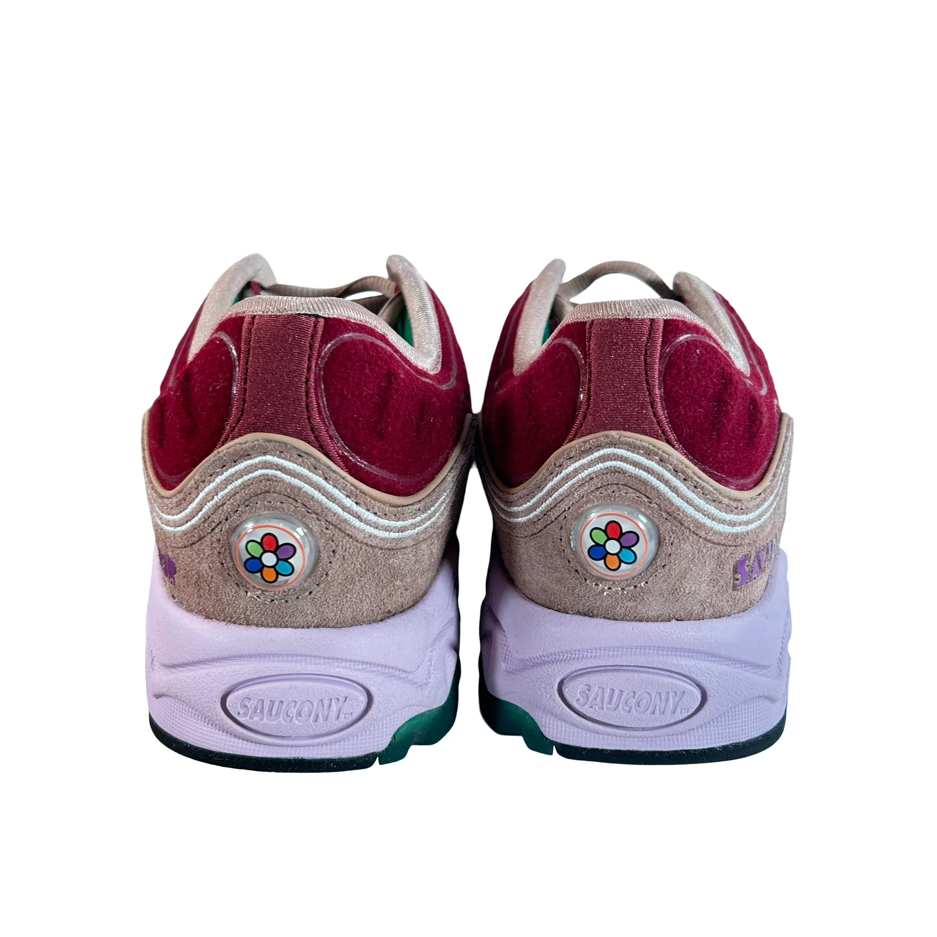 S70922 1 Saucony Matrix Jae Tips No Shoes In The House Burgundy [USED] - 6 M (Used) - Image 3