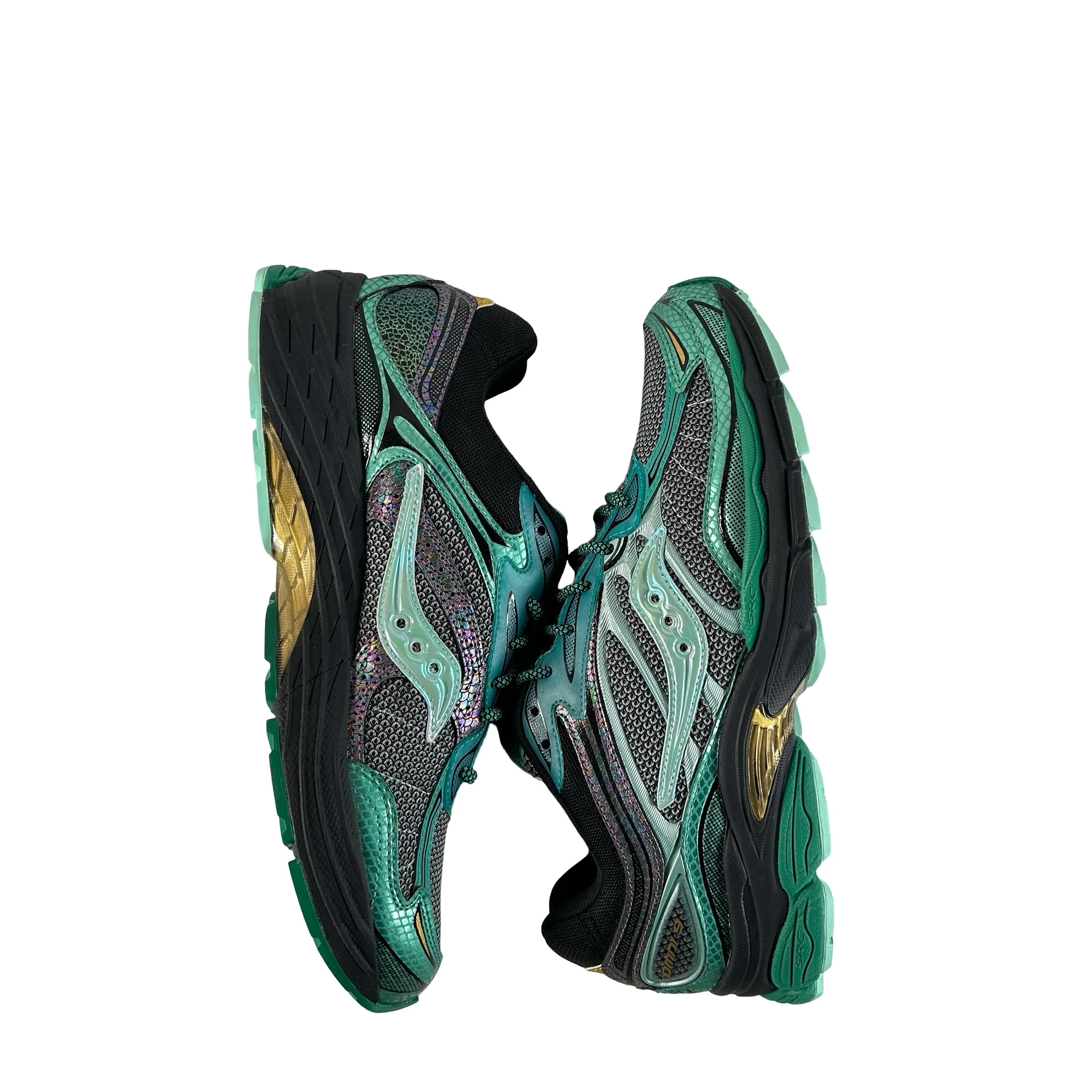 S70934 2 Saucony ProGrid Omni 9 Glowaconstrictor Green [USED] - 9.5 M (Used) - Image 5