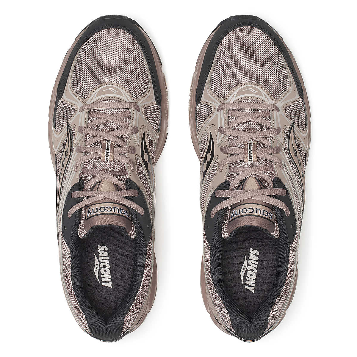 S70942 1 Saucony Ride Millennium Armor Taupe Black - Image 5