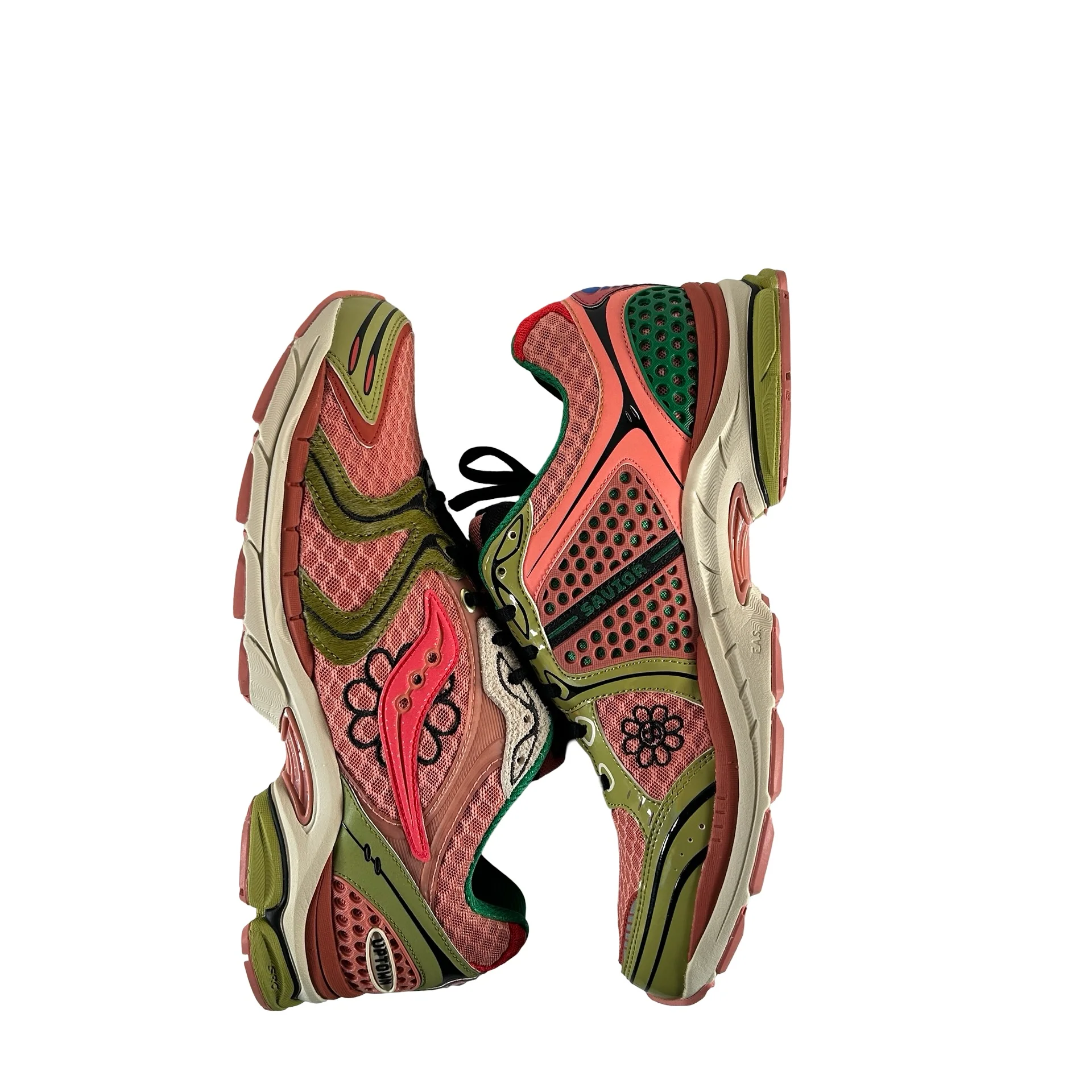 S70966 2 Saucony ProGrid Triumph 4 Jae Tips Flowers Grow Uptown Virginia Creeper [USED] - 11.5 M (Used) - Image 4