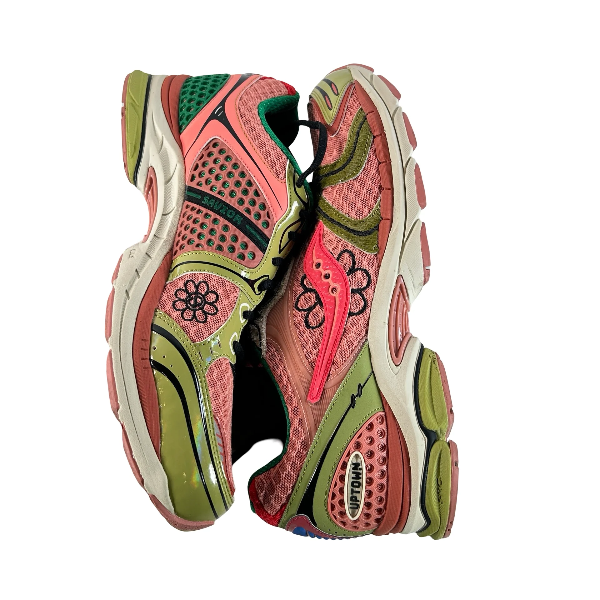S70966 2 Saucony ProGrid Triumph 4 Jae Tips Flowers Grow Uptown Virginia Creeper [USED] - 13 M (Used) - Image 5