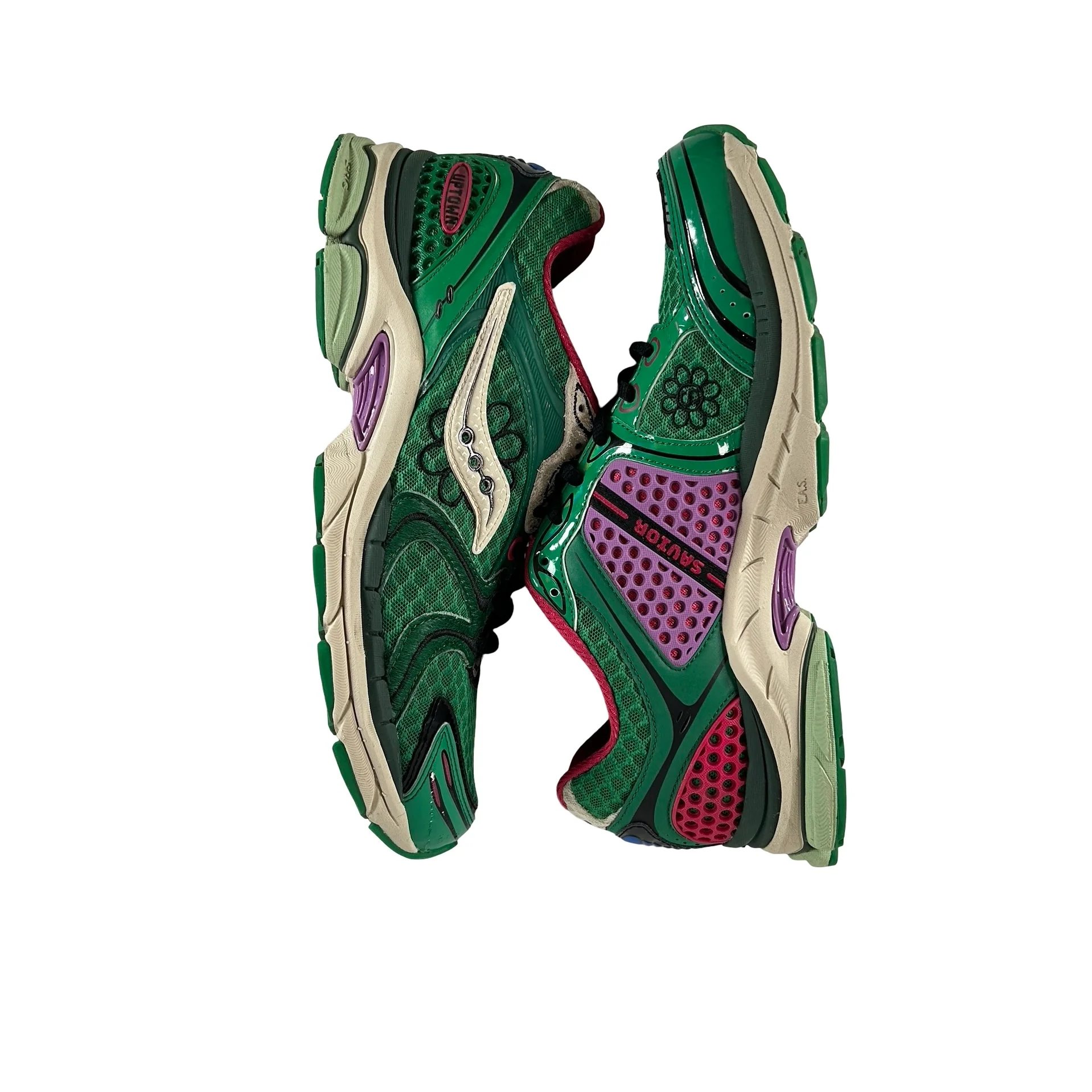 S70966 3 Saucony ProGrid Triumph 4 Jae Tips Flowers Grow Uptown Perilla [USED] - 9.5 M (Used2) - Image 5