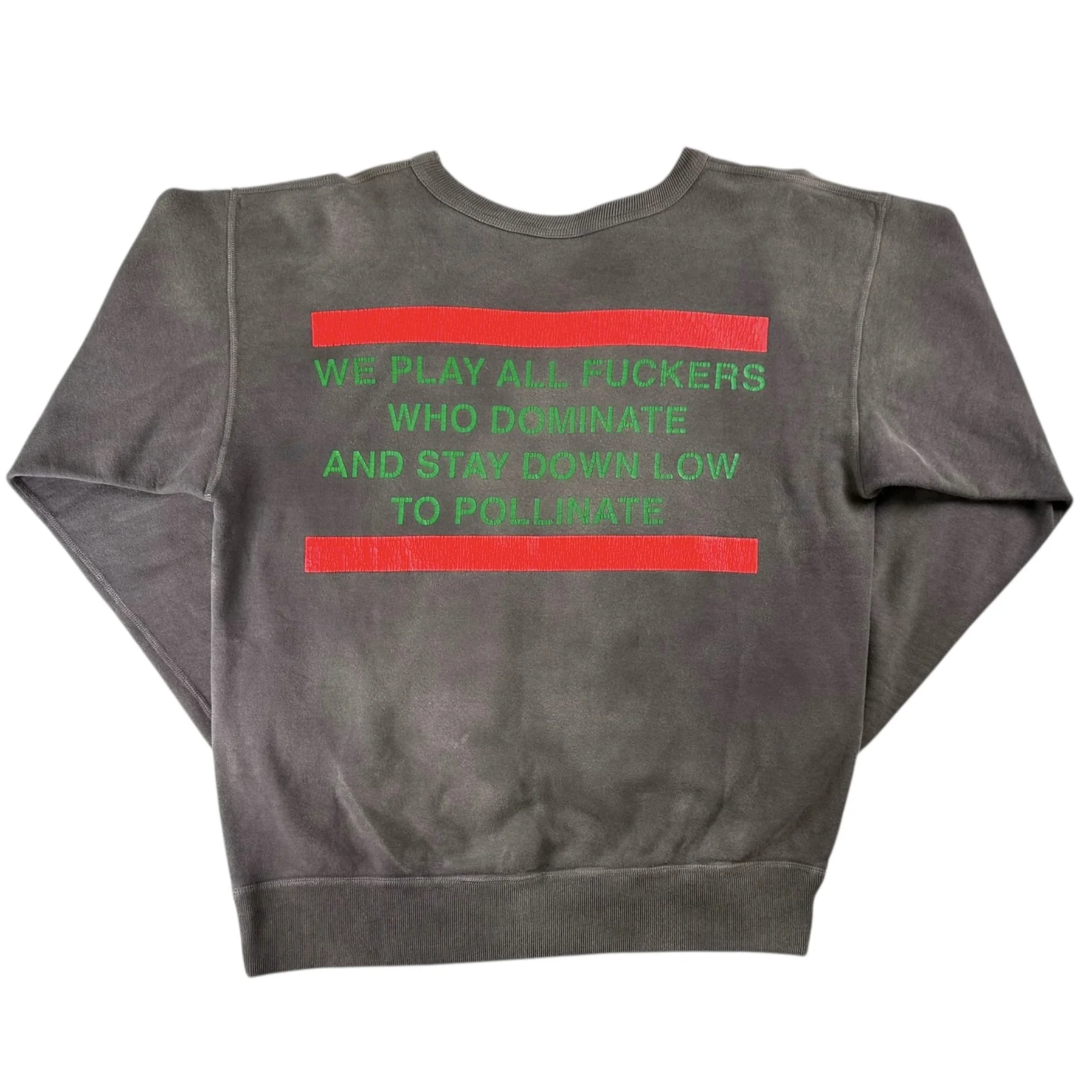 Saint Michael x Denim Tears Heaven & Hell Black Crewneck - Image 2