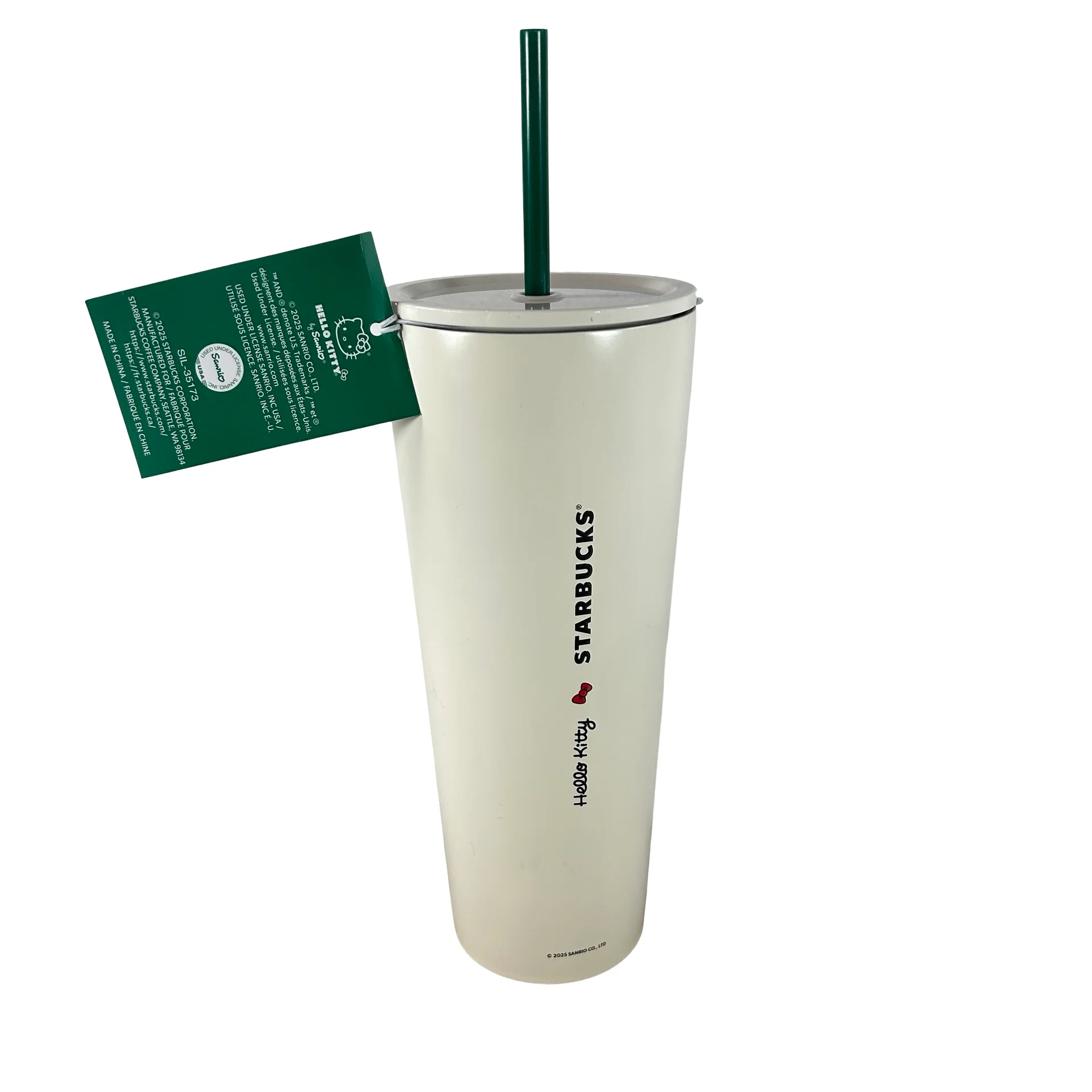 Starbucks Hello Kitty Stainless Steel Cold Cup - Image 2