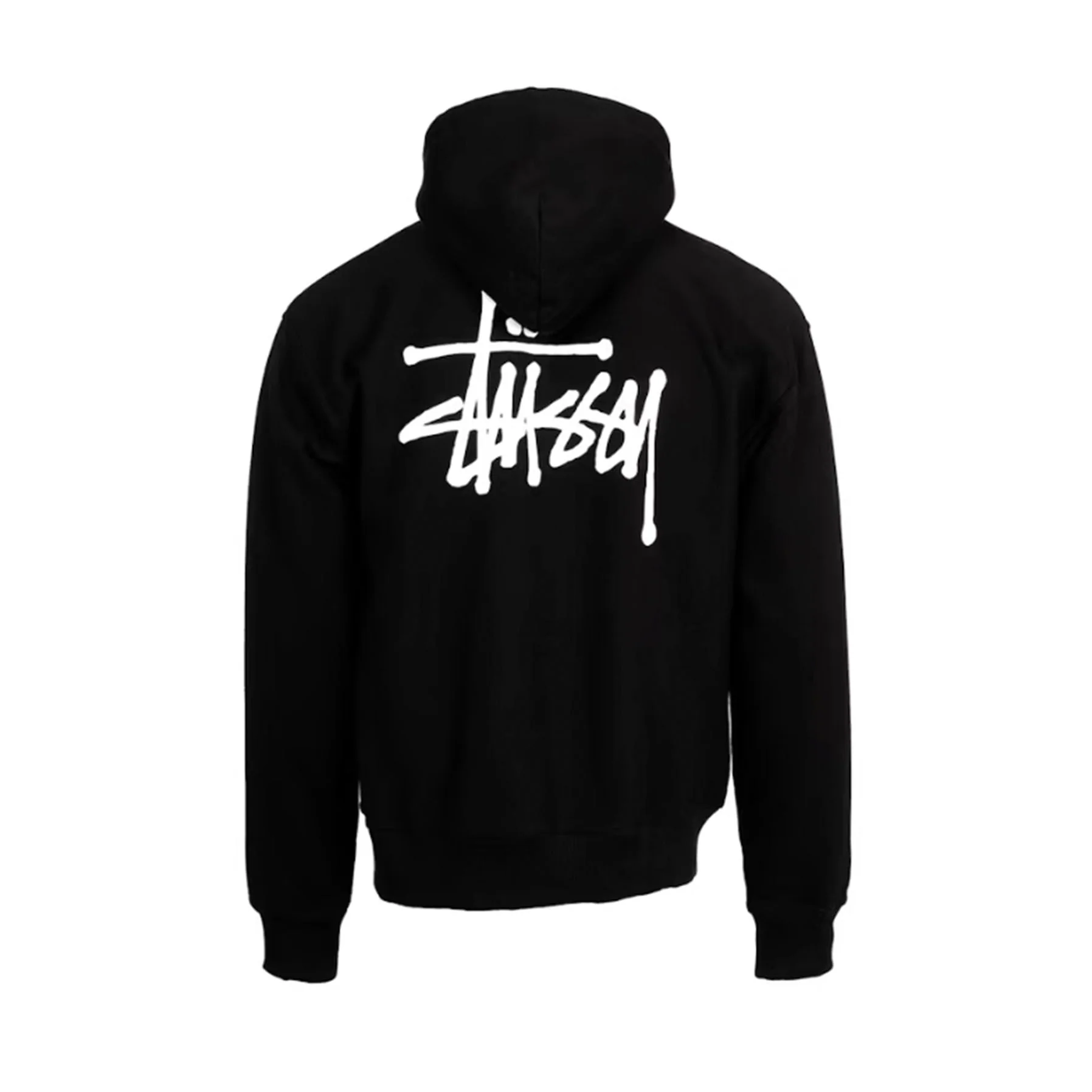 Stussy Basic Hoodie 'Black' [USED] - M (Used)