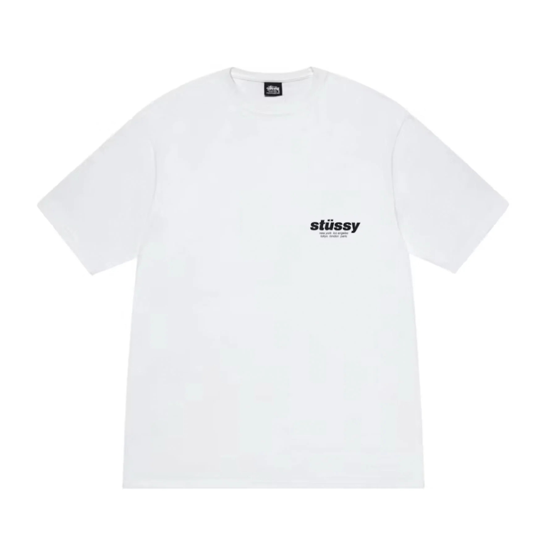 Stussy Rollers Tee White