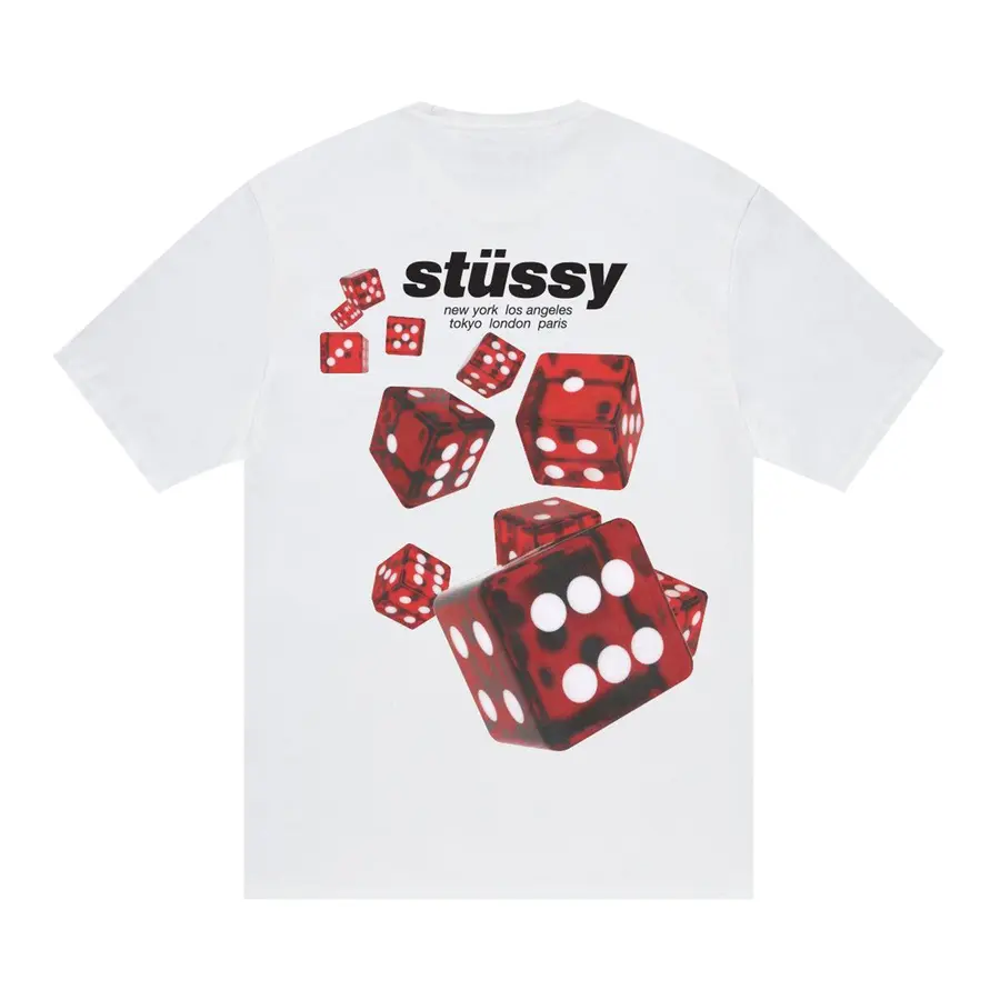 Stussy Rollers Tee White - Image 2
