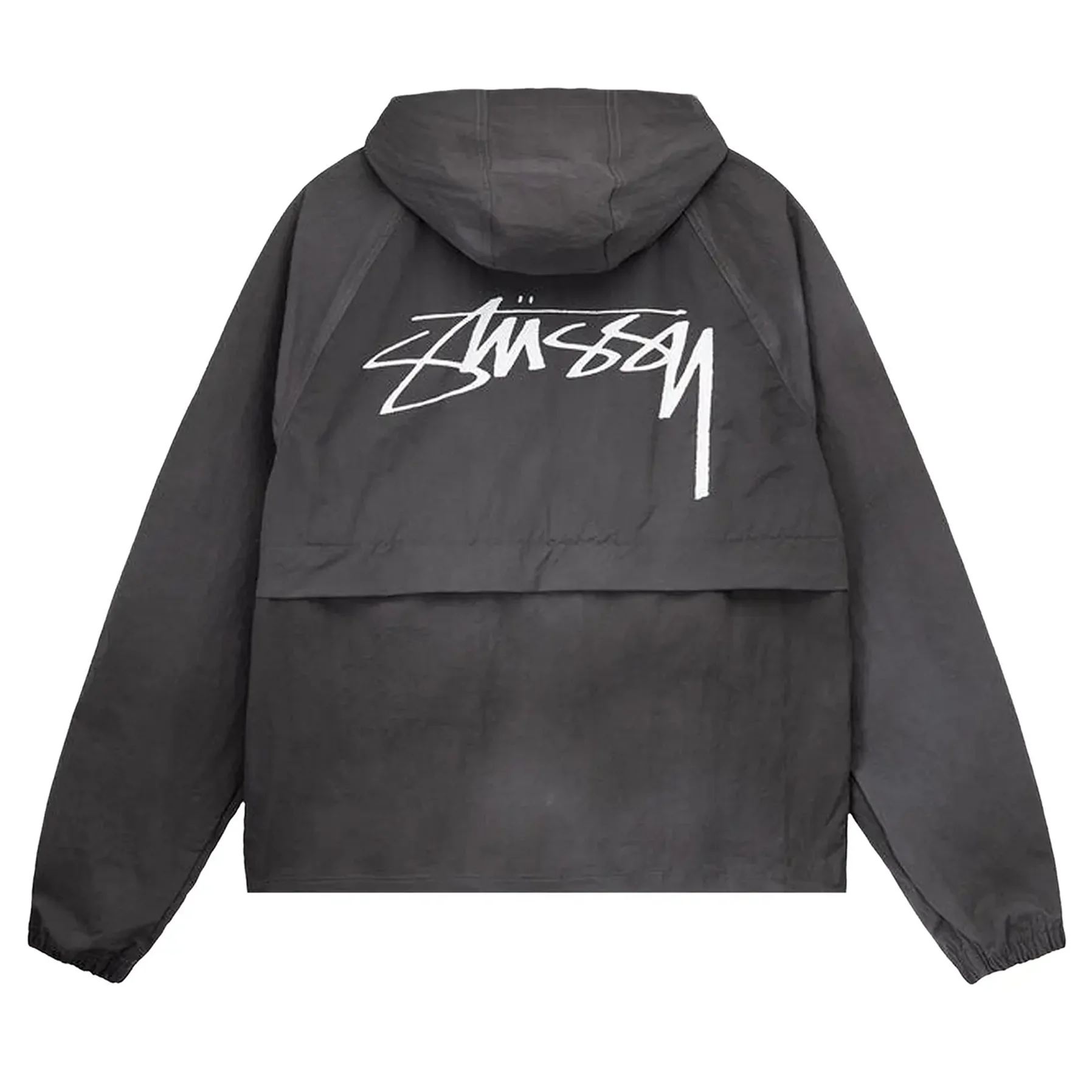 Stussy Wave Dye Beach Shell 'Black' [USED] - S (Used) - Image 2