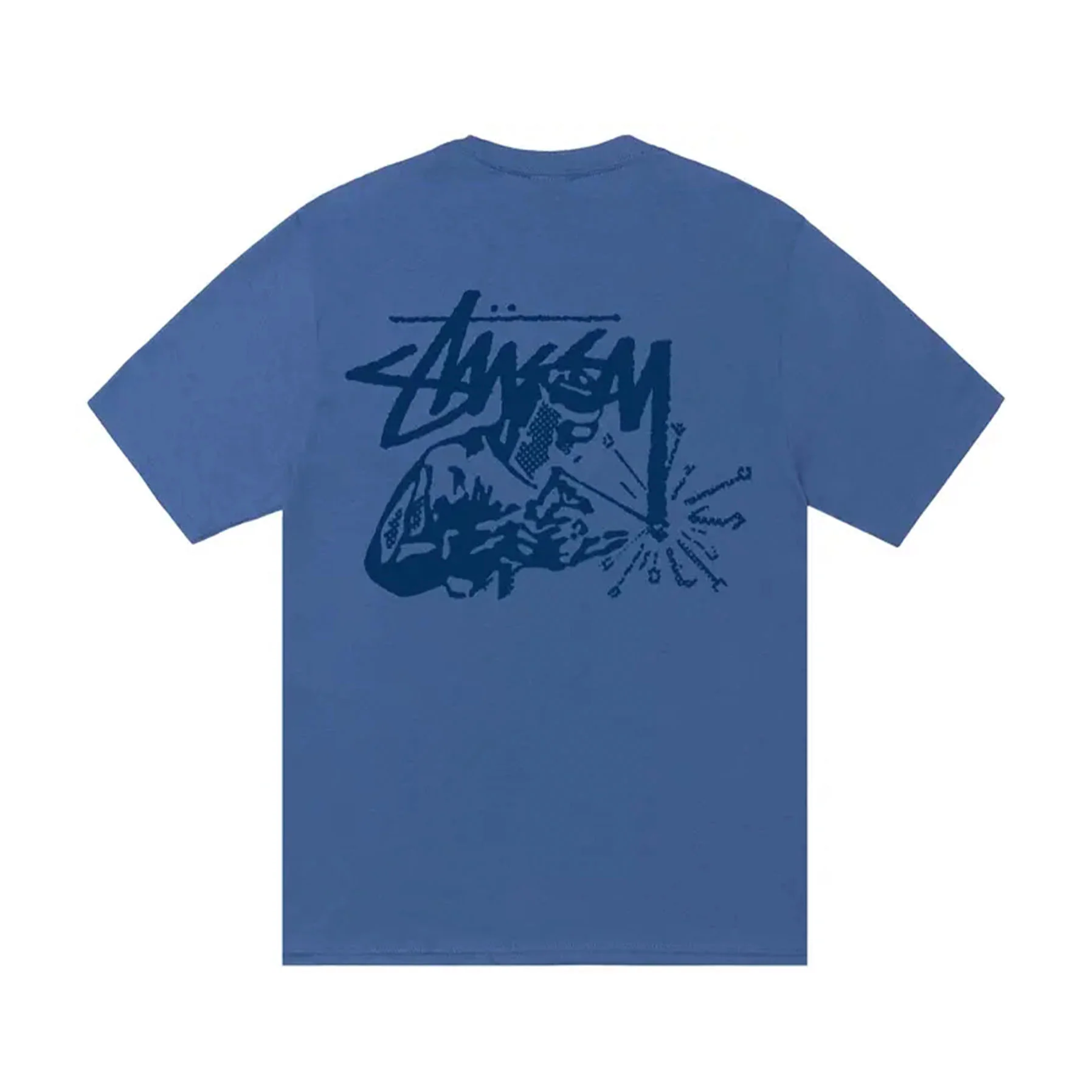 Stussy Welder Tee Blue - Image 2