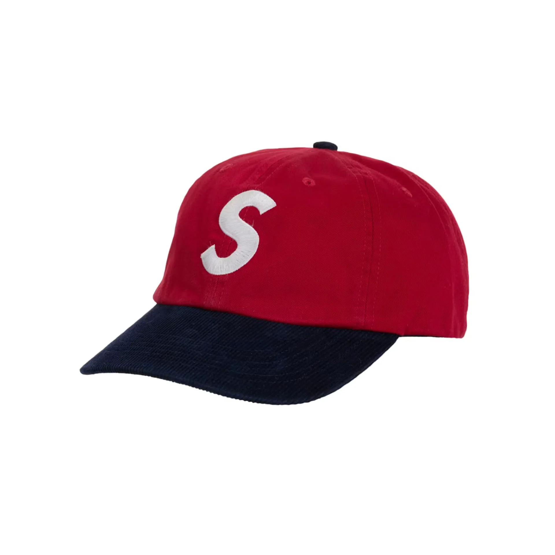 Supreme 2-Tone S Logo 6-Panel Red